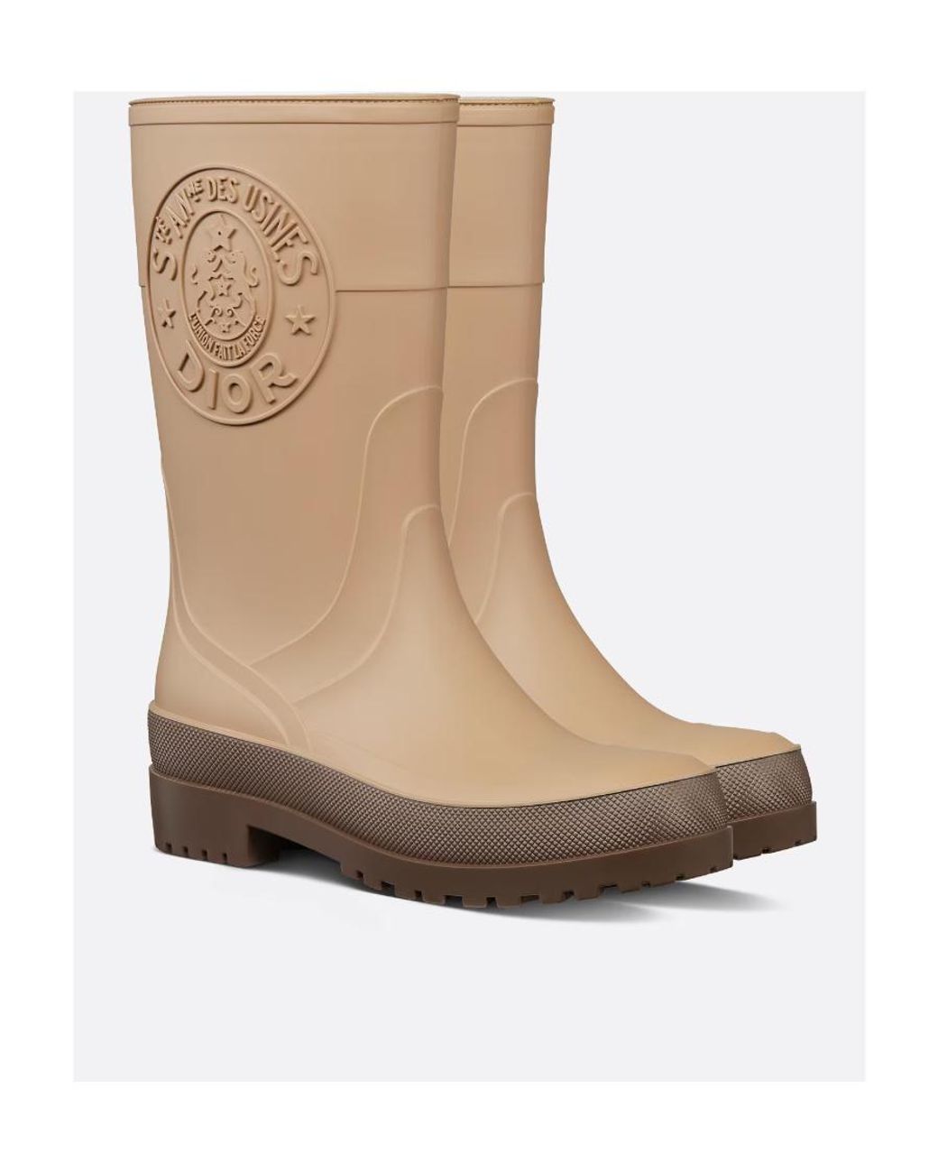 Dior Brown Union Ankle Boot