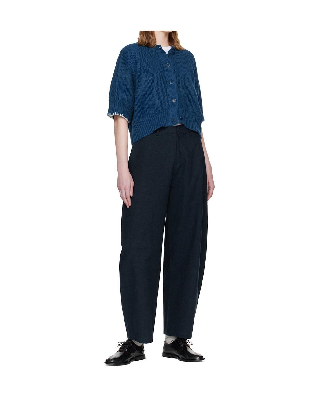 YMC Blue Kwai Cardigan