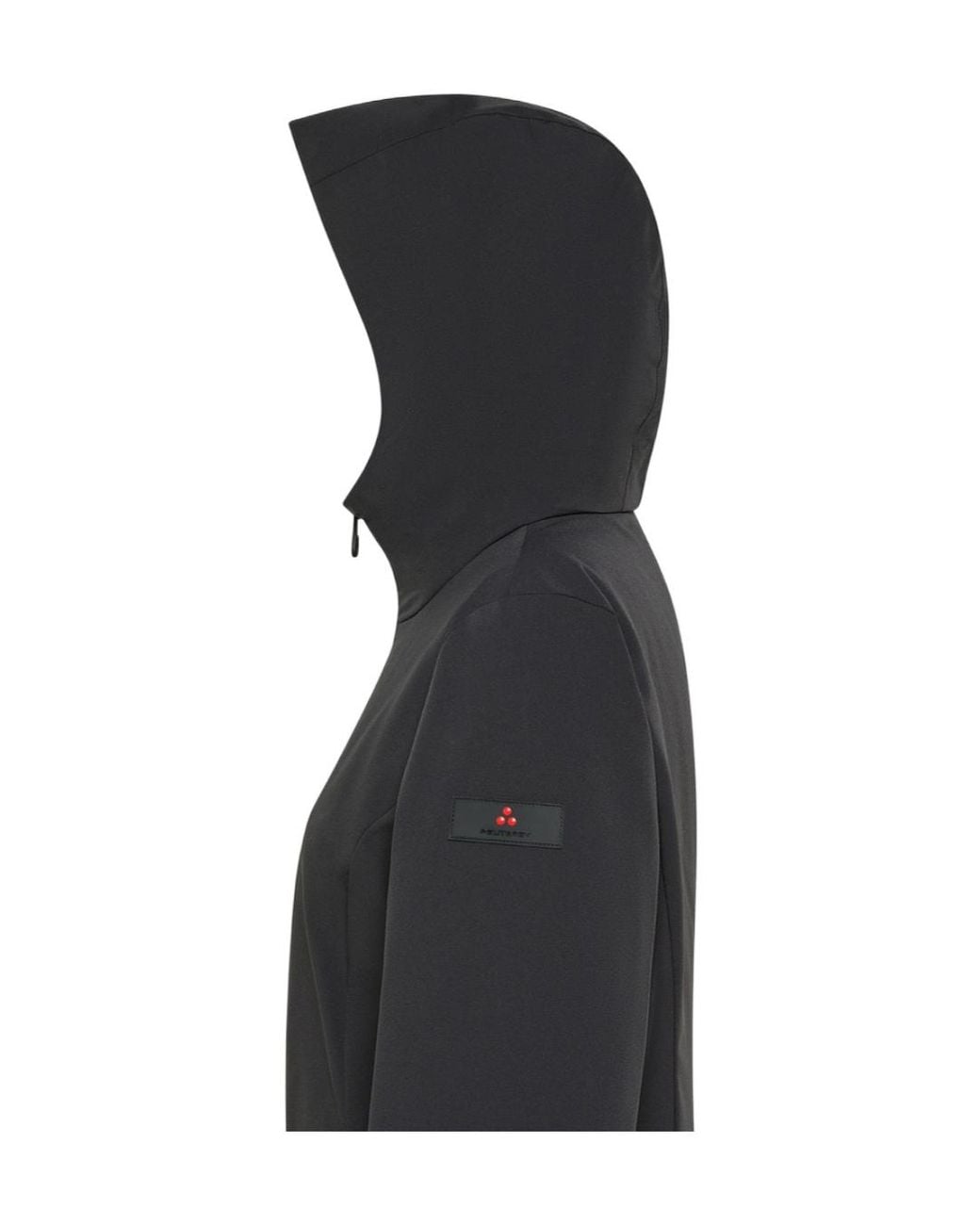 Peuterey Black Fitted Hooded Jacket