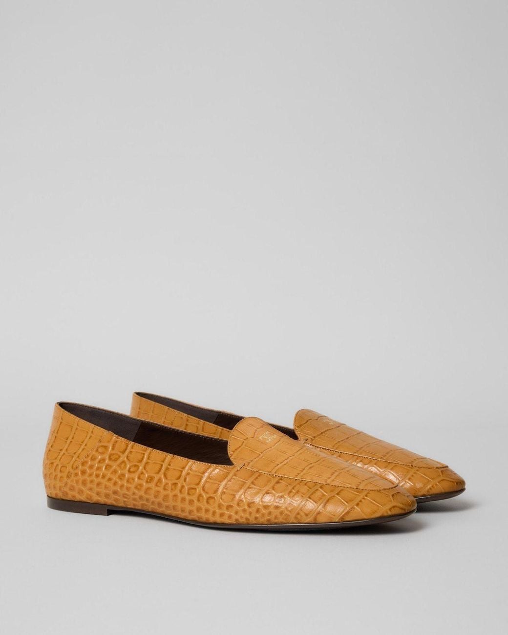 Céline Brown Aura Loafers
