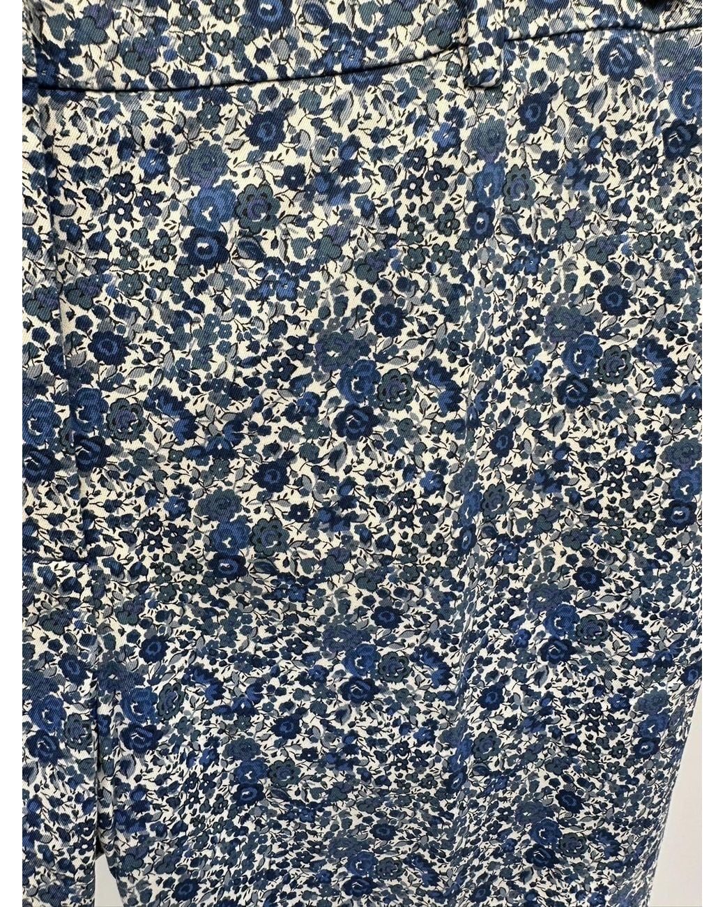 Weekend by Maxmara Blue Flower Casual Pants