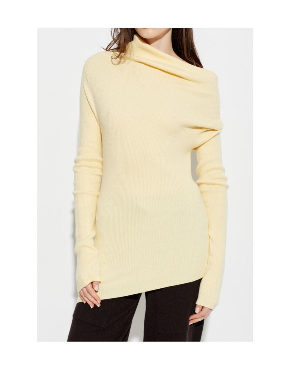Lisa Yang Natural Agie Sweater