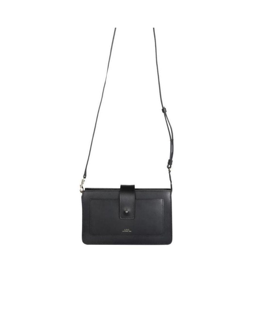 A.P.C. White A.P.C Albane Clutch Bag