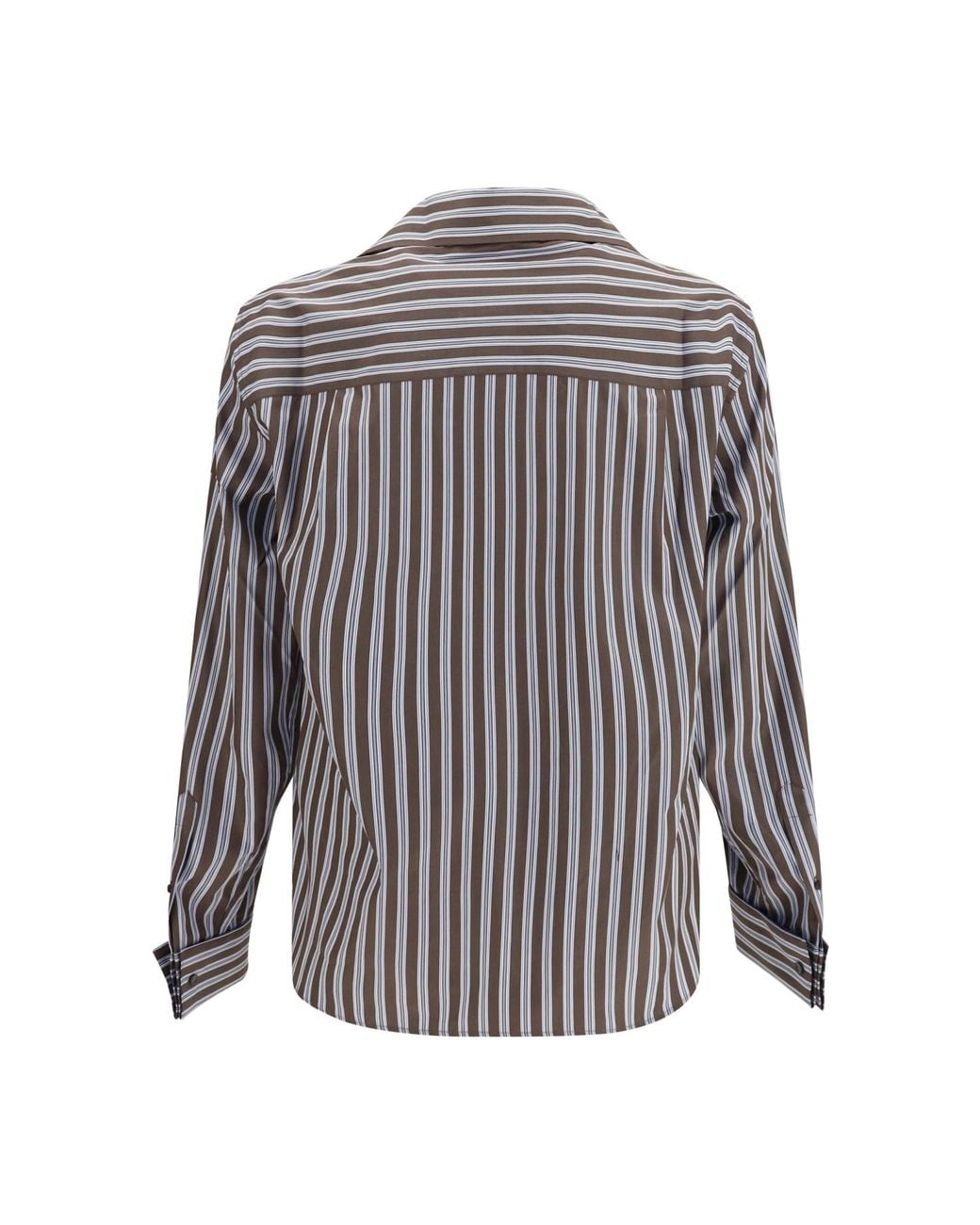 Dries Van Noten Multicolor Striped Cotton Shirt for men