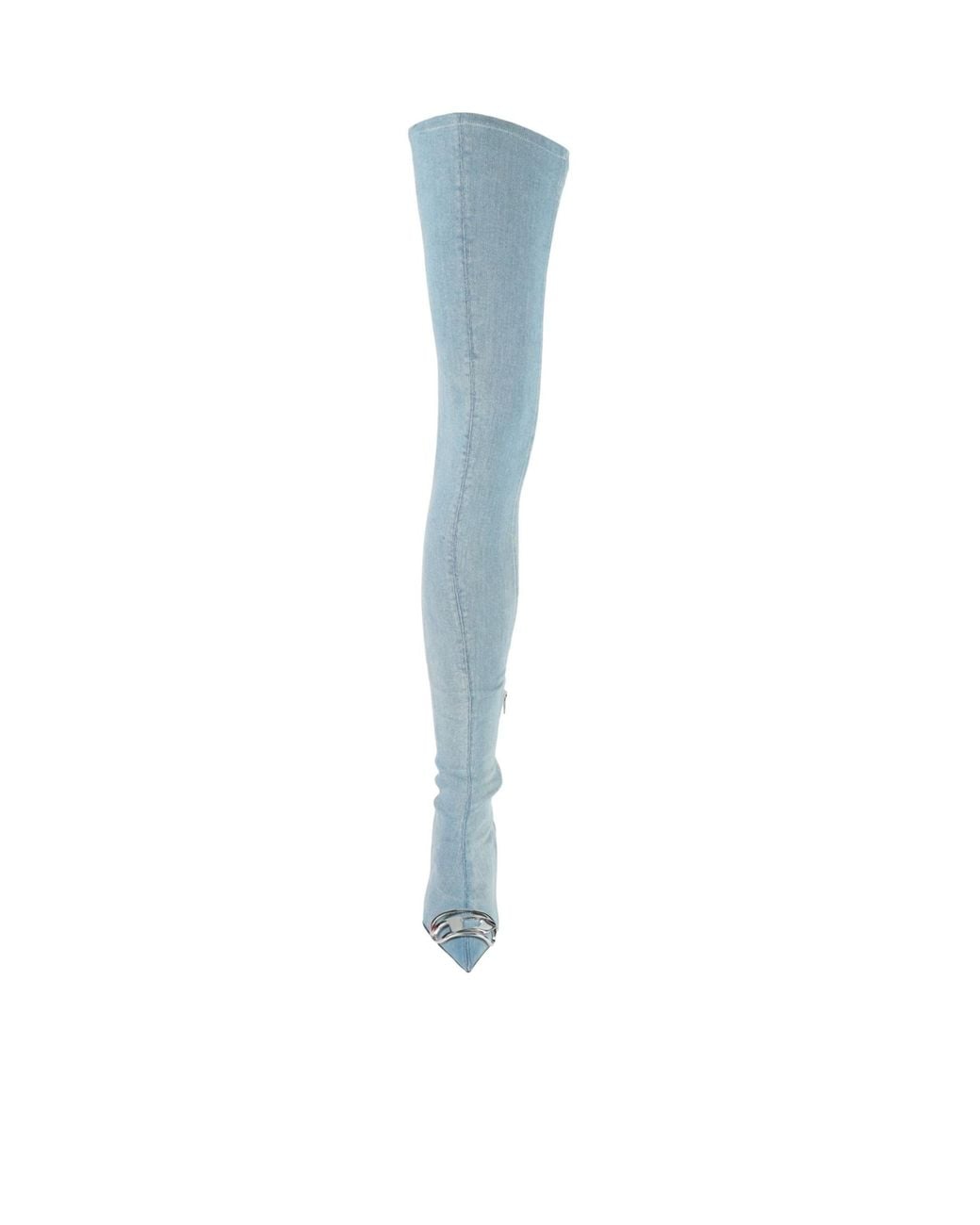 DIESEL Blue Cowboy Boots