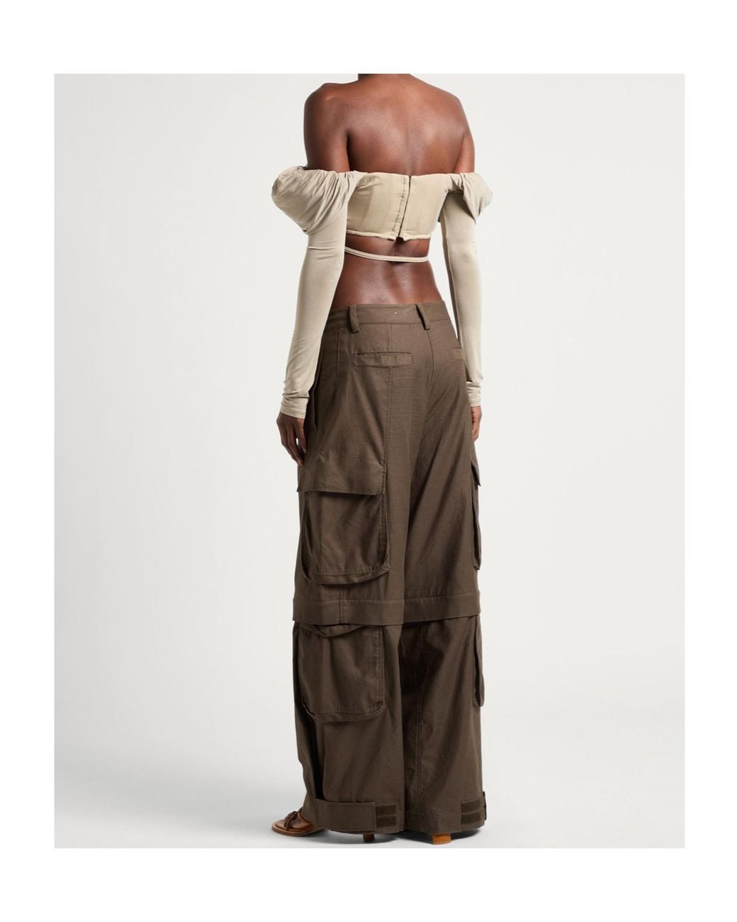 Jacquemus Green Crop Top