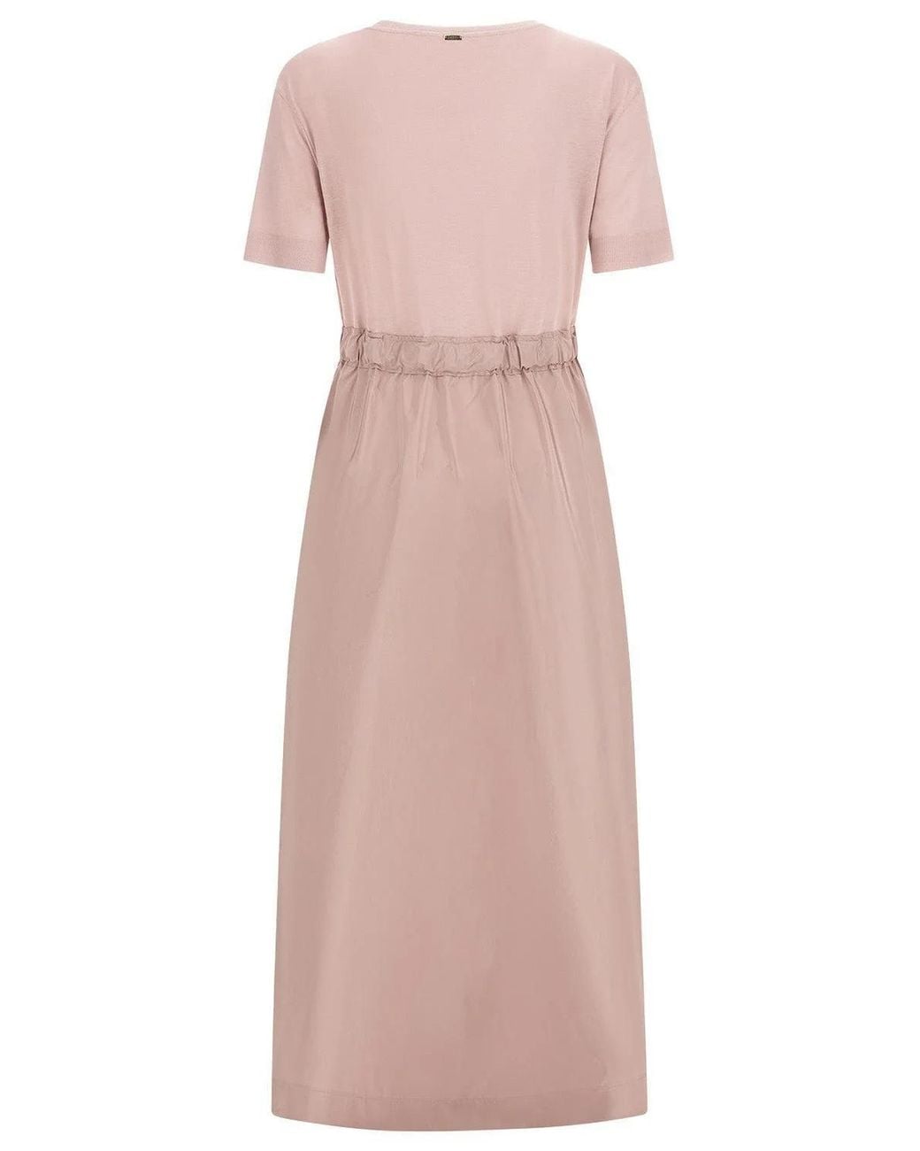 Herno Pink Short Sleeve Dress