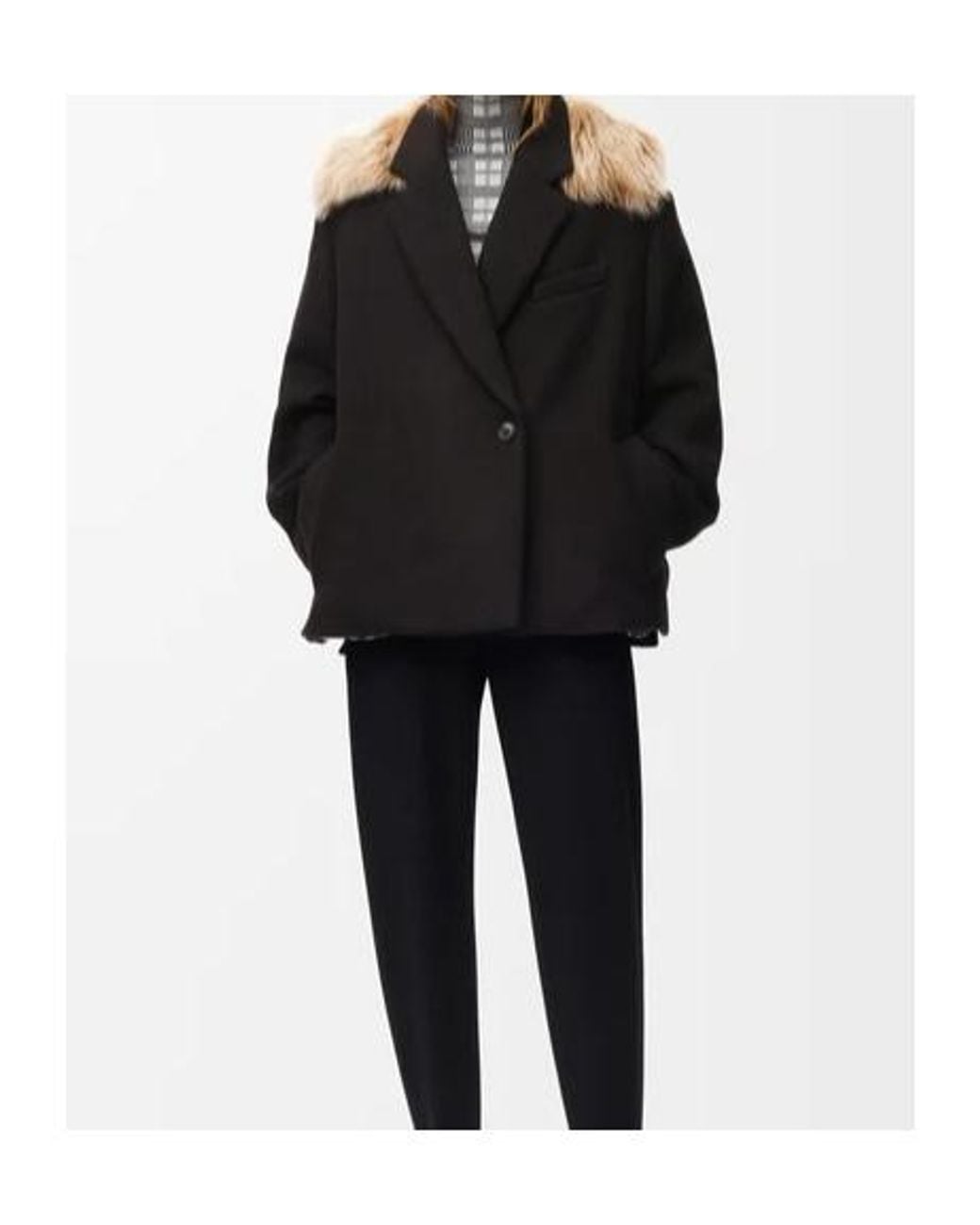 Loewe Black Short Coat