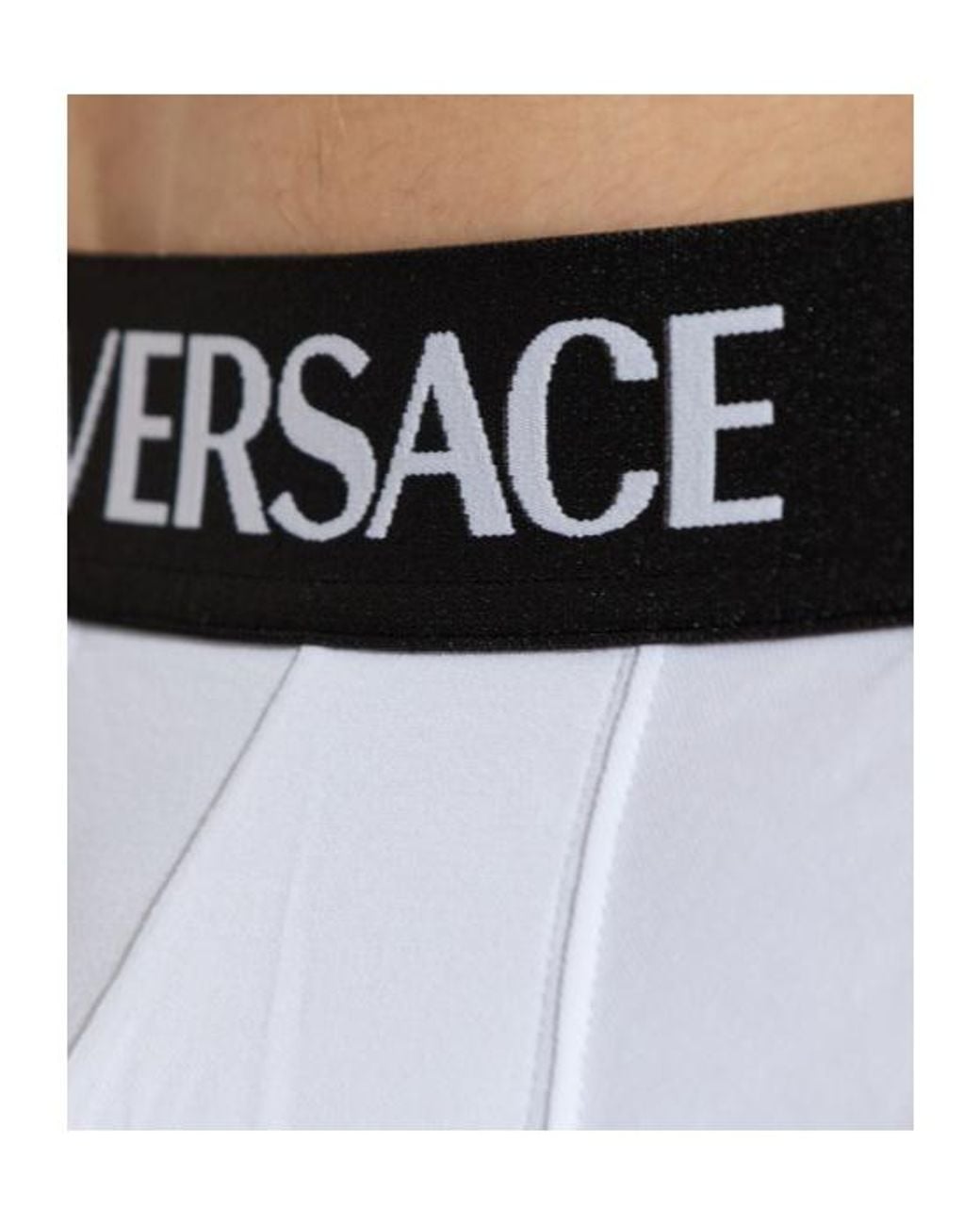 Versace White Bottoms for men