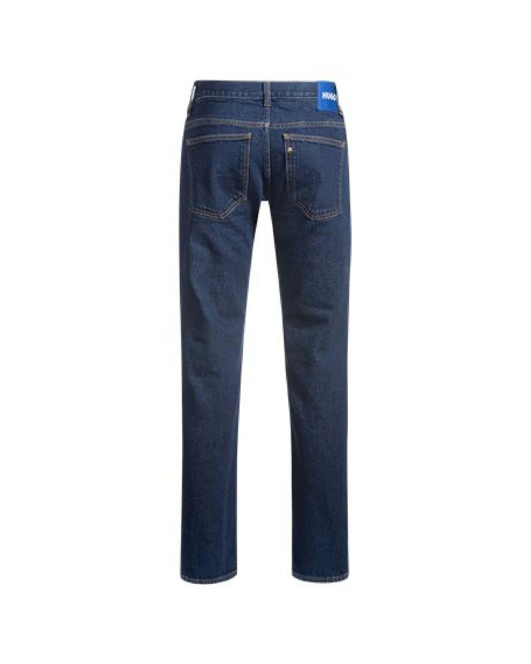 Boss Blue Solidcolor Jeans for men