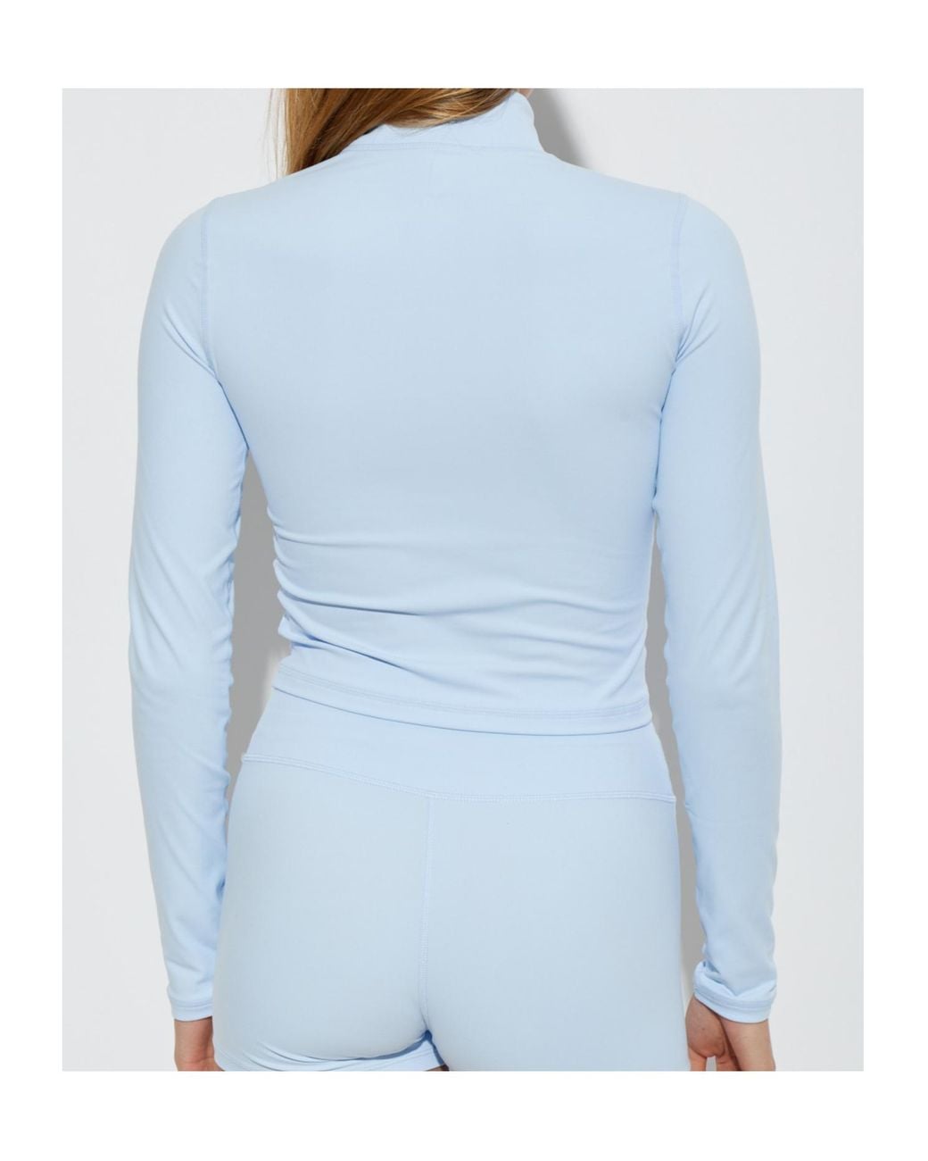 Sporty & Rich Blue Long-Sleeved Top