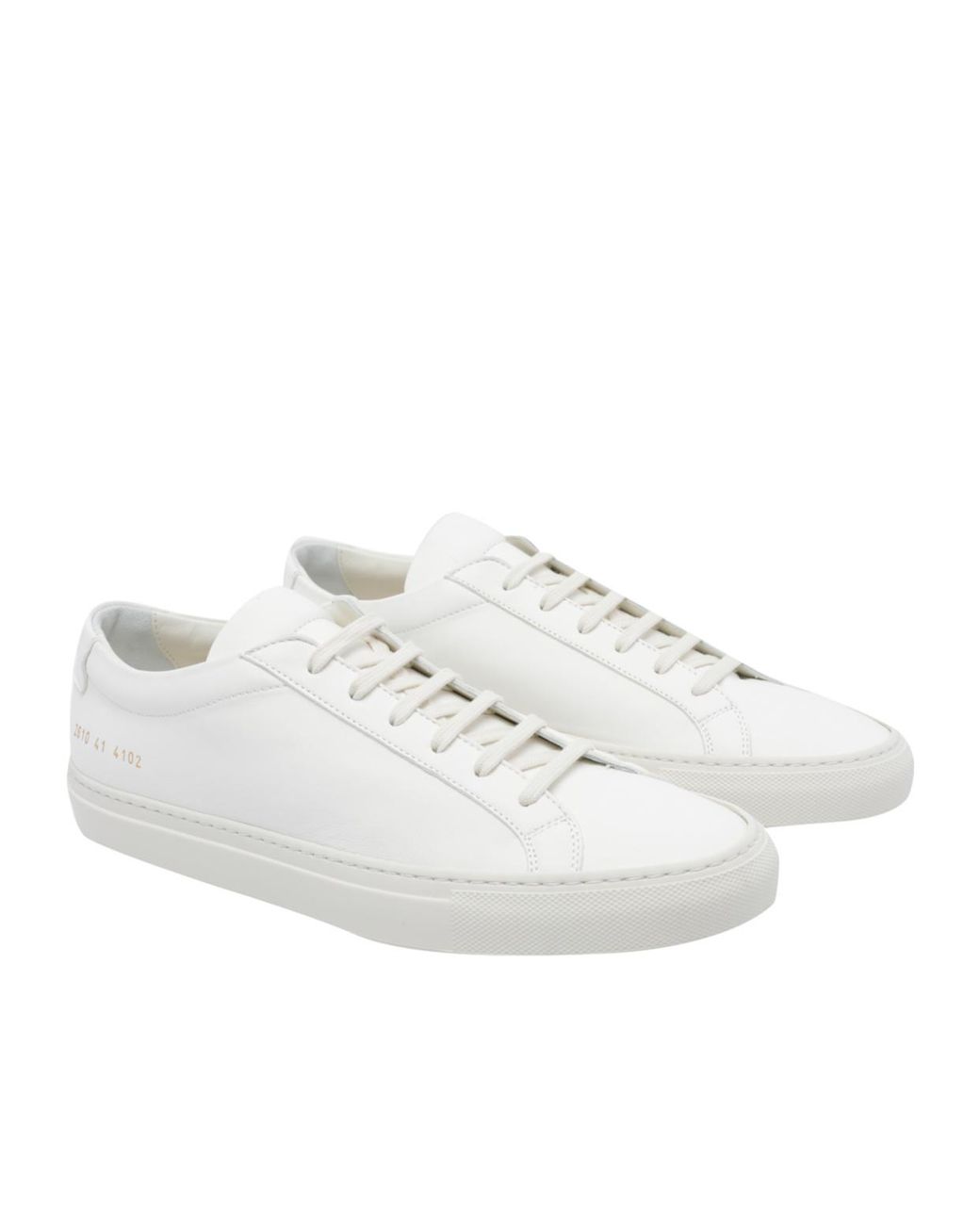 Common Projects White Achilles Premium Sneakers for men