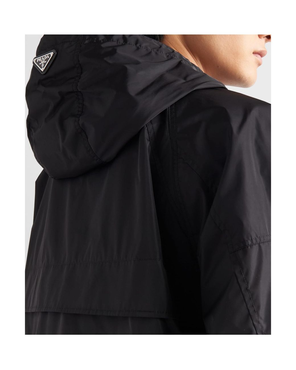 Prada Blue Technical Fabric Jacket for men