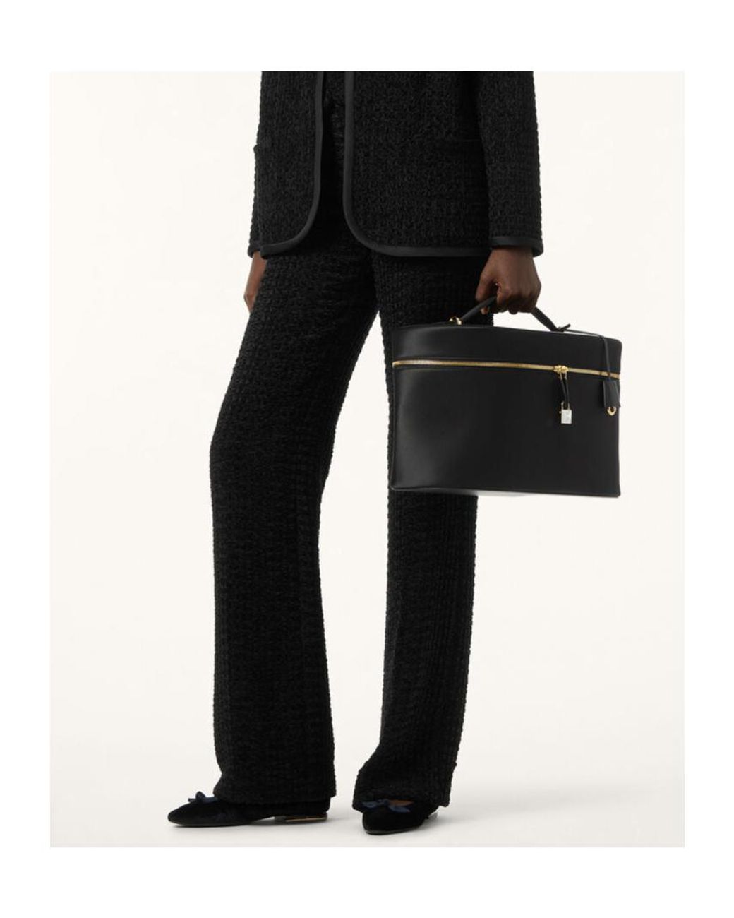 Loro Piana Black Timi Trousers