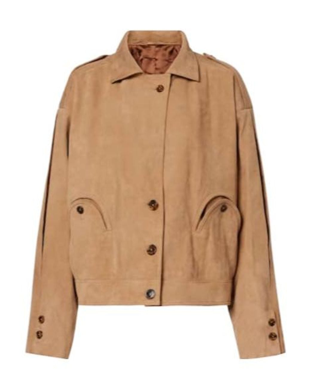 Blazé Milano Brown Kiso Suede Jacket