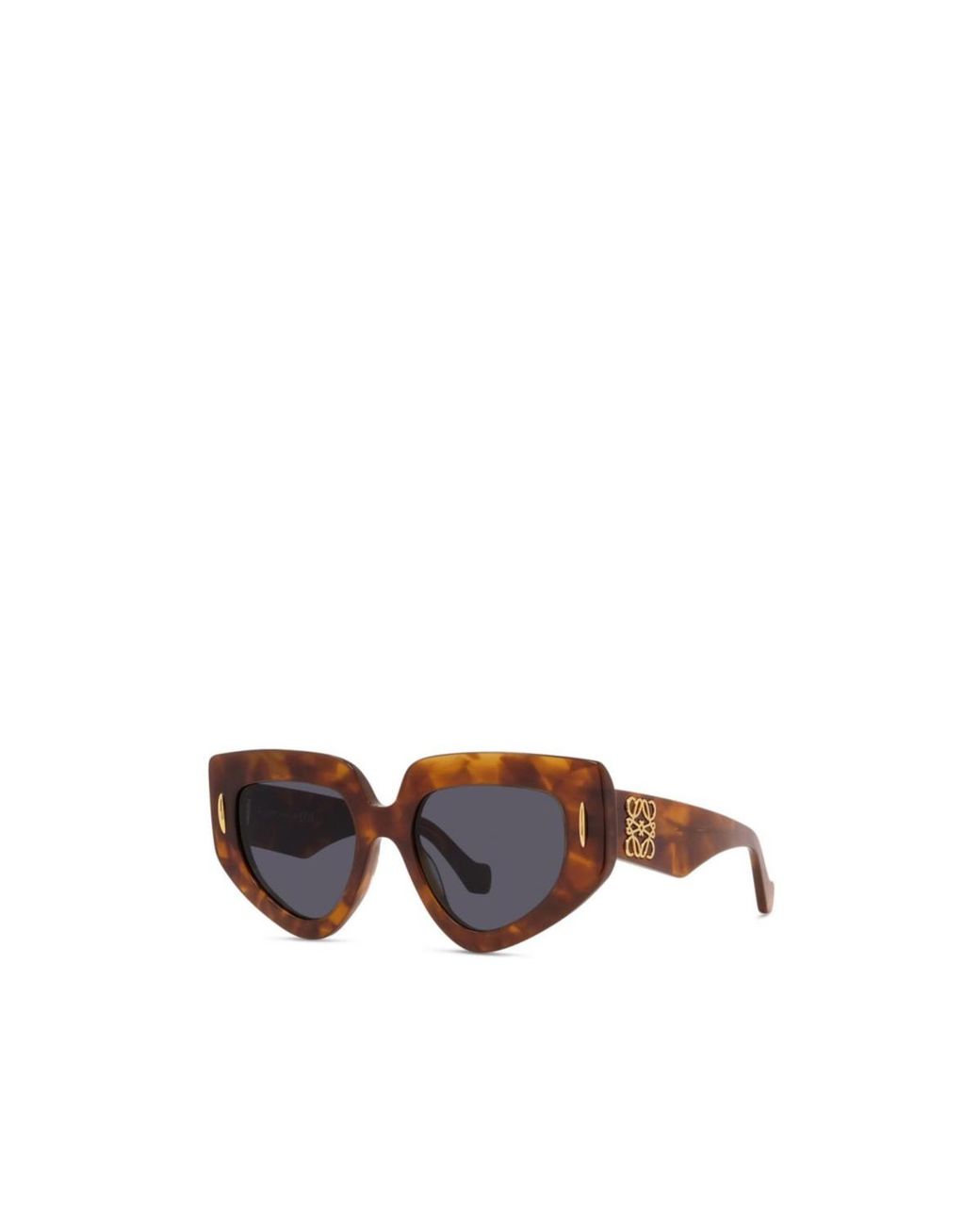 Loewe Multicolor Anagram Geometric Frame Sunglasses