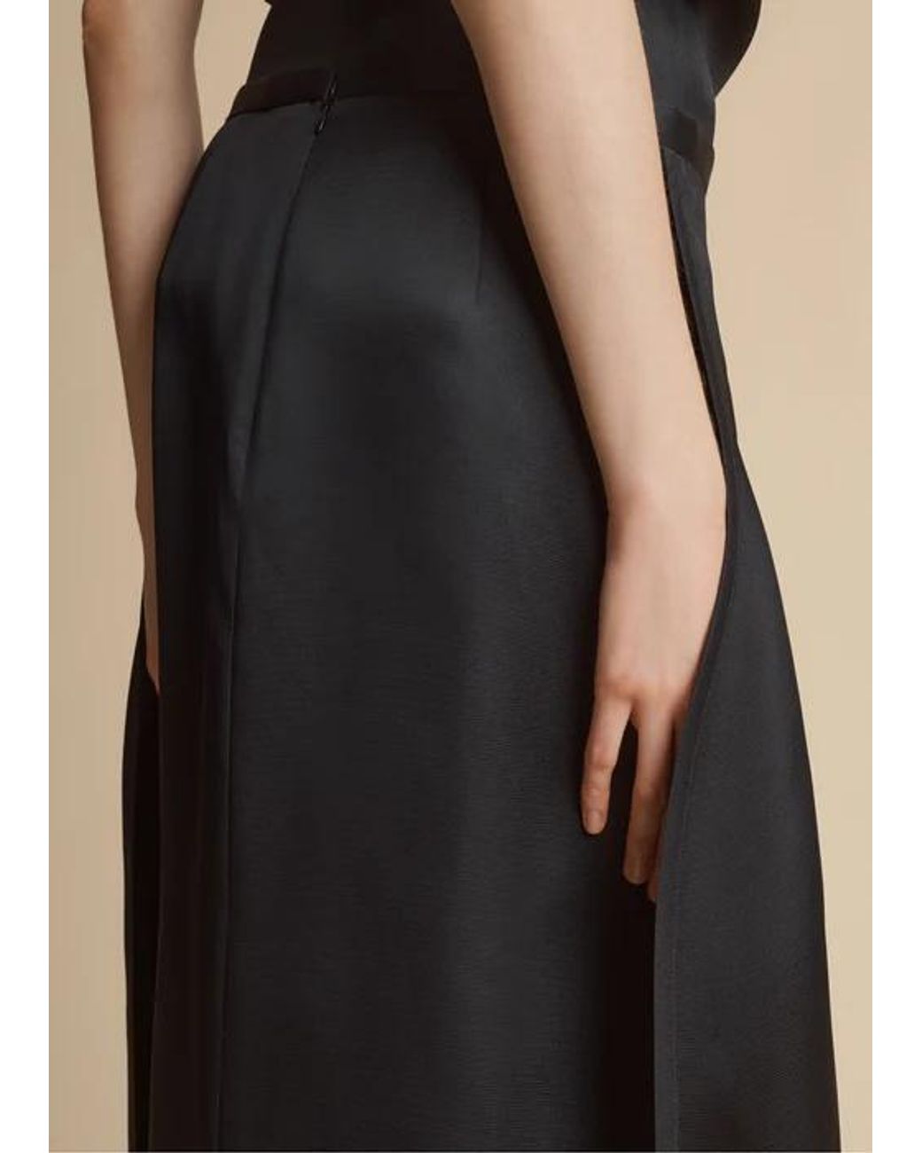 Khaite Black The Mila Skirt