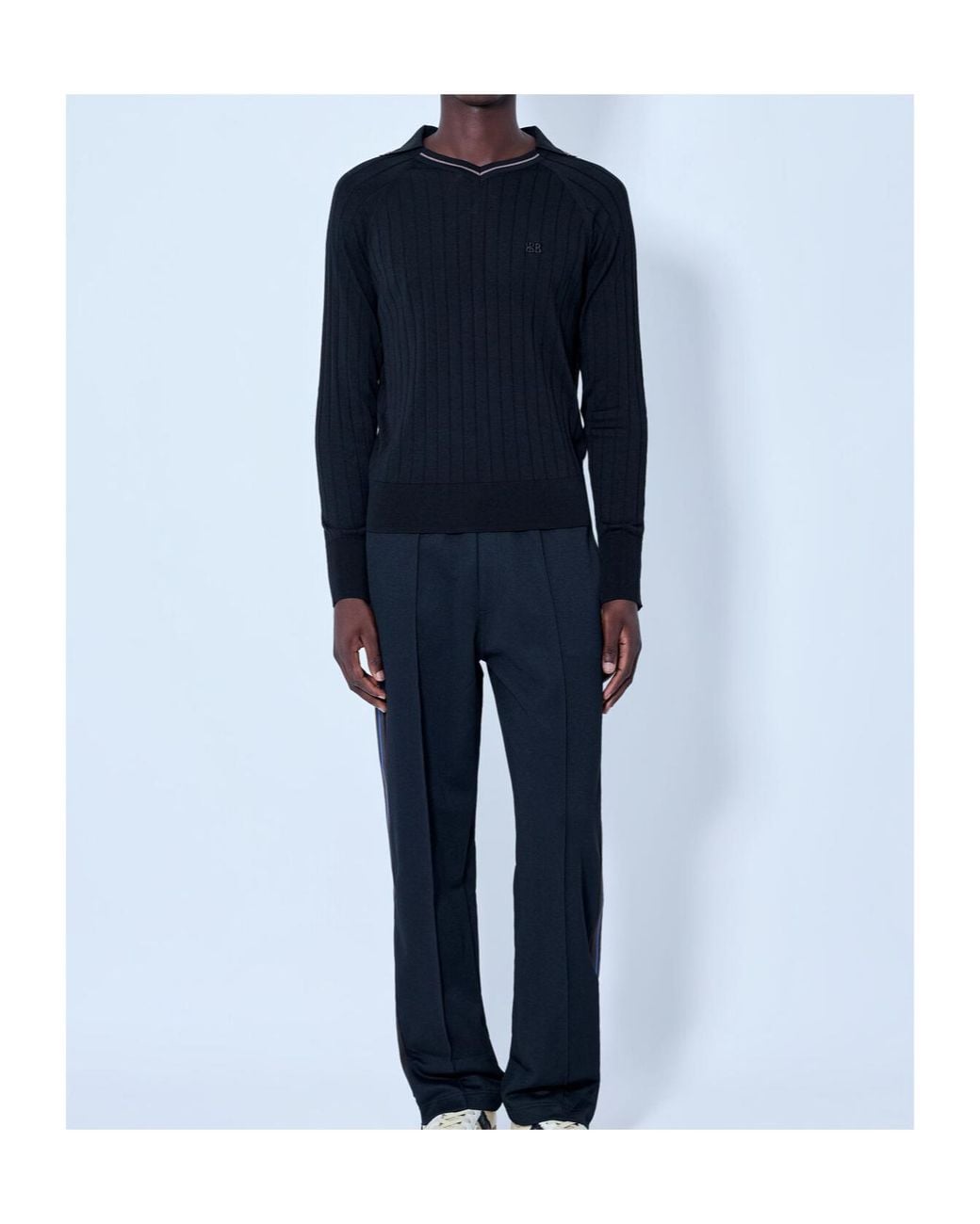 Wales Bonner Black Root Sweatshirt for men