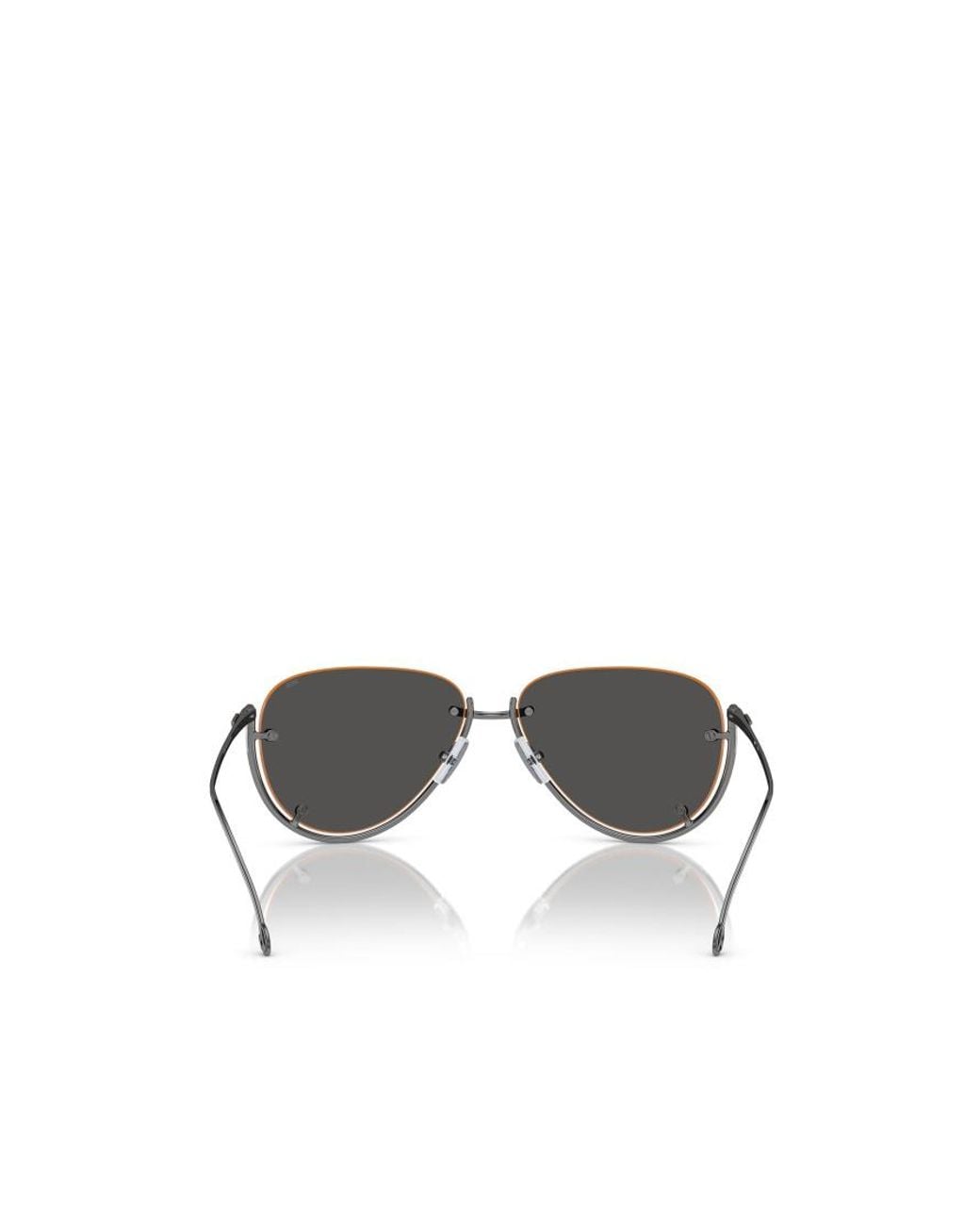 DIESEL Multicolor Rimless Aviator Sunglasses