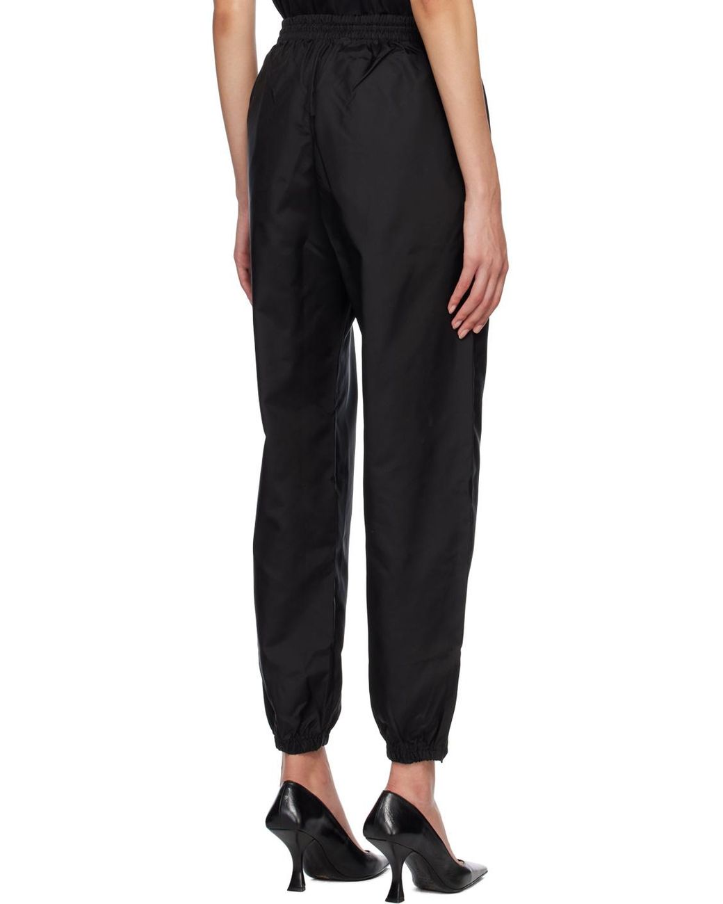 Wardrobe NYC Black Elastic Drawstring Sweatpants