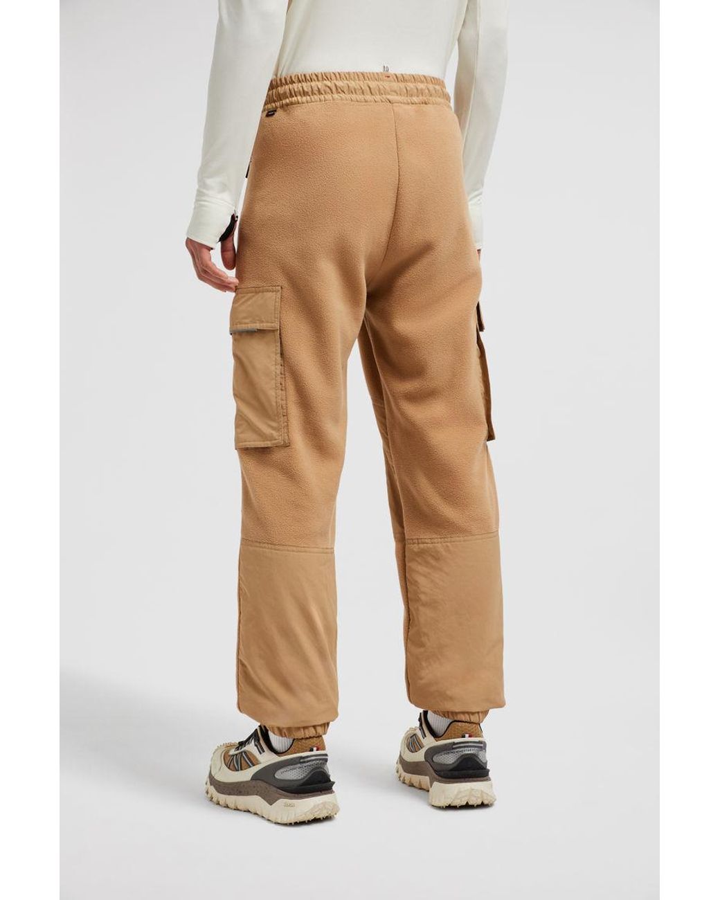 Moncler Natural Polartec Track Pants for men