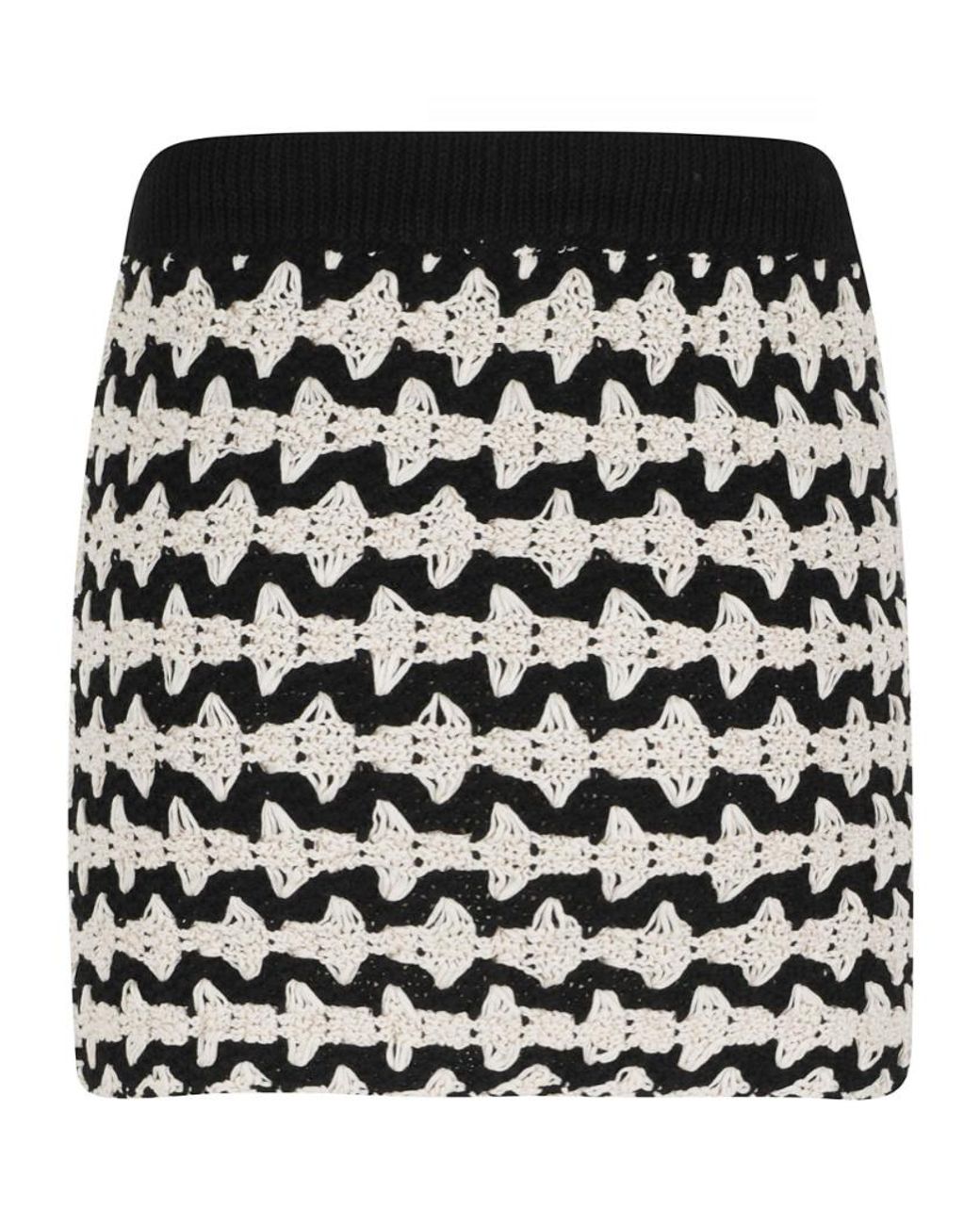 Roberto Collina Black Drawstring Midi Skirt