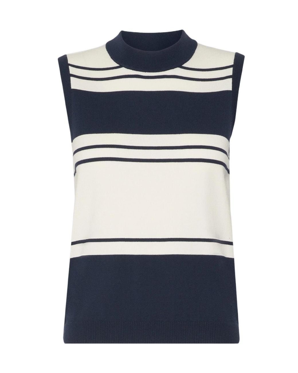 Weekend by Maxmara Blue Sleeveless Sweater