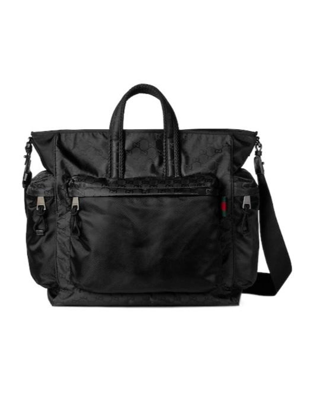 Gucci Black Large Gg Tote Bag for men