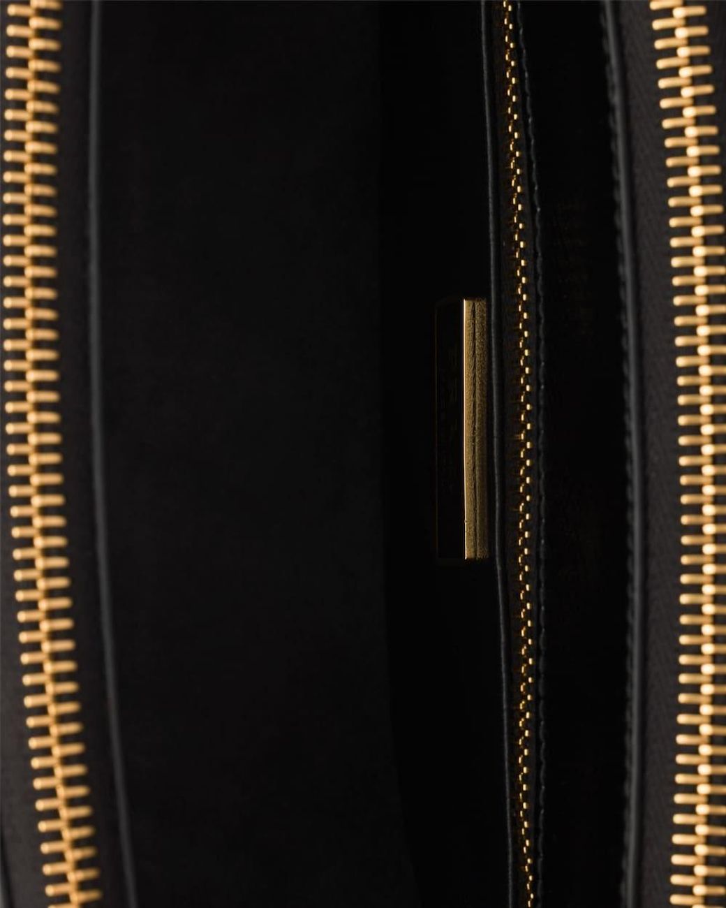 Prada Black Galleria Small Patent Saffiano Leather Bag