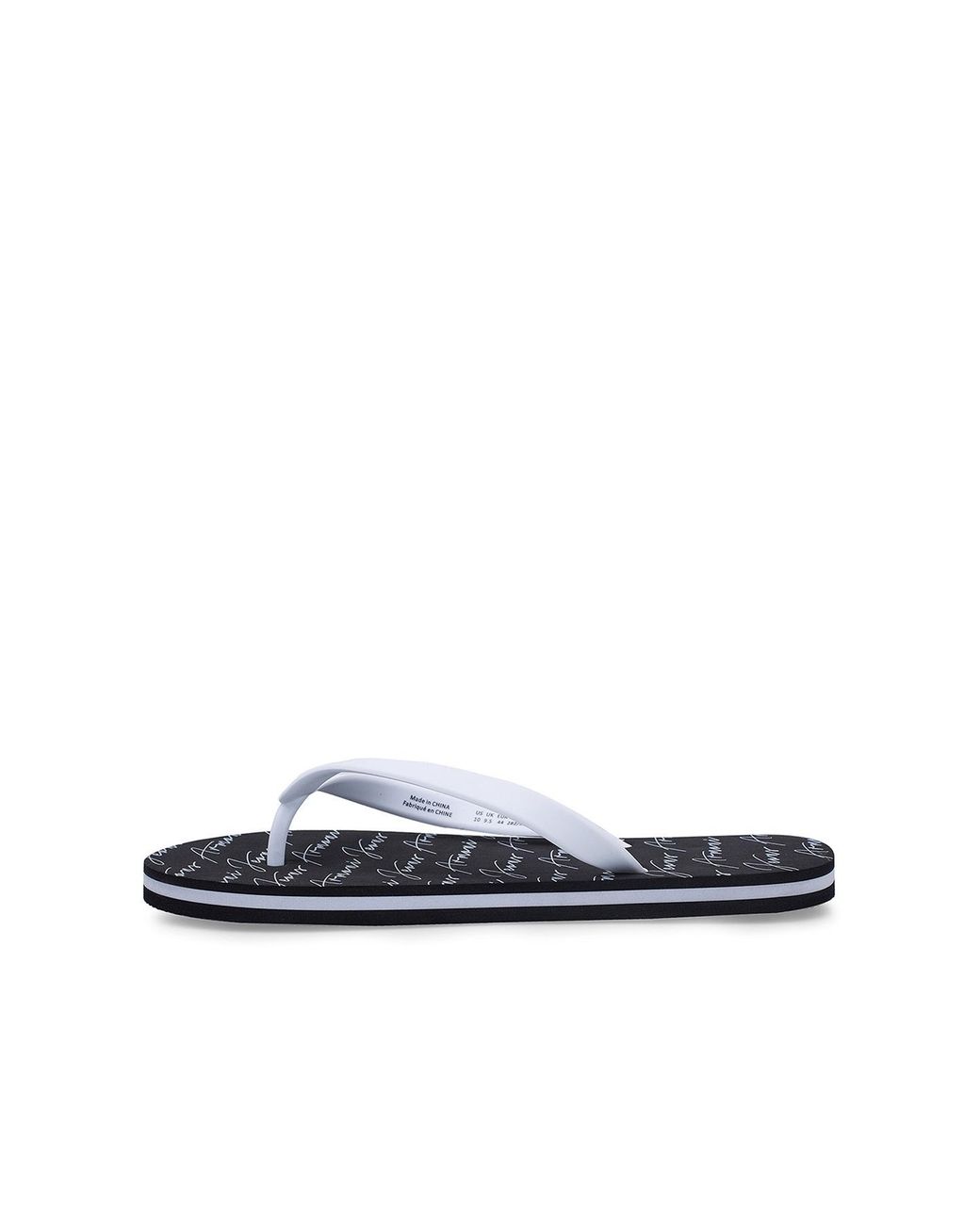 Armani Jeans Blue Logo Flip-Flops for men