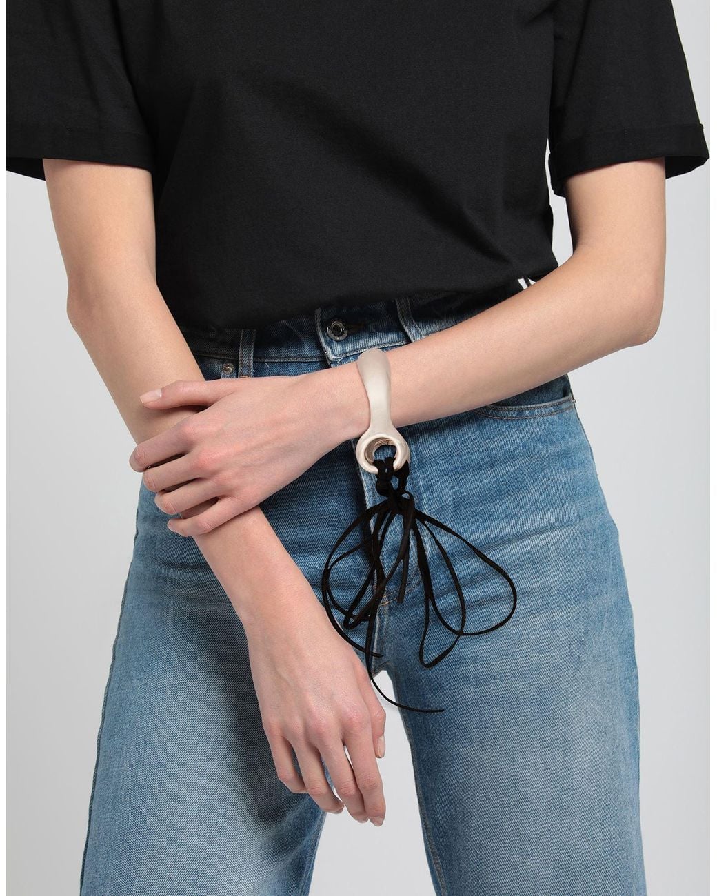 Isabel Marant Black Suede Bracelet