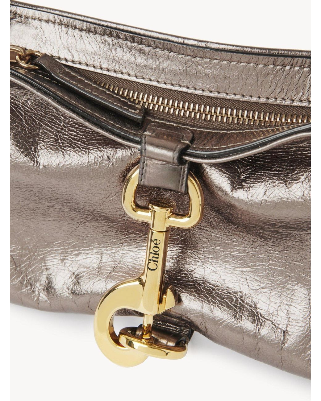 Chloé Gray Chloé Kerala 25 Shoulder Bag