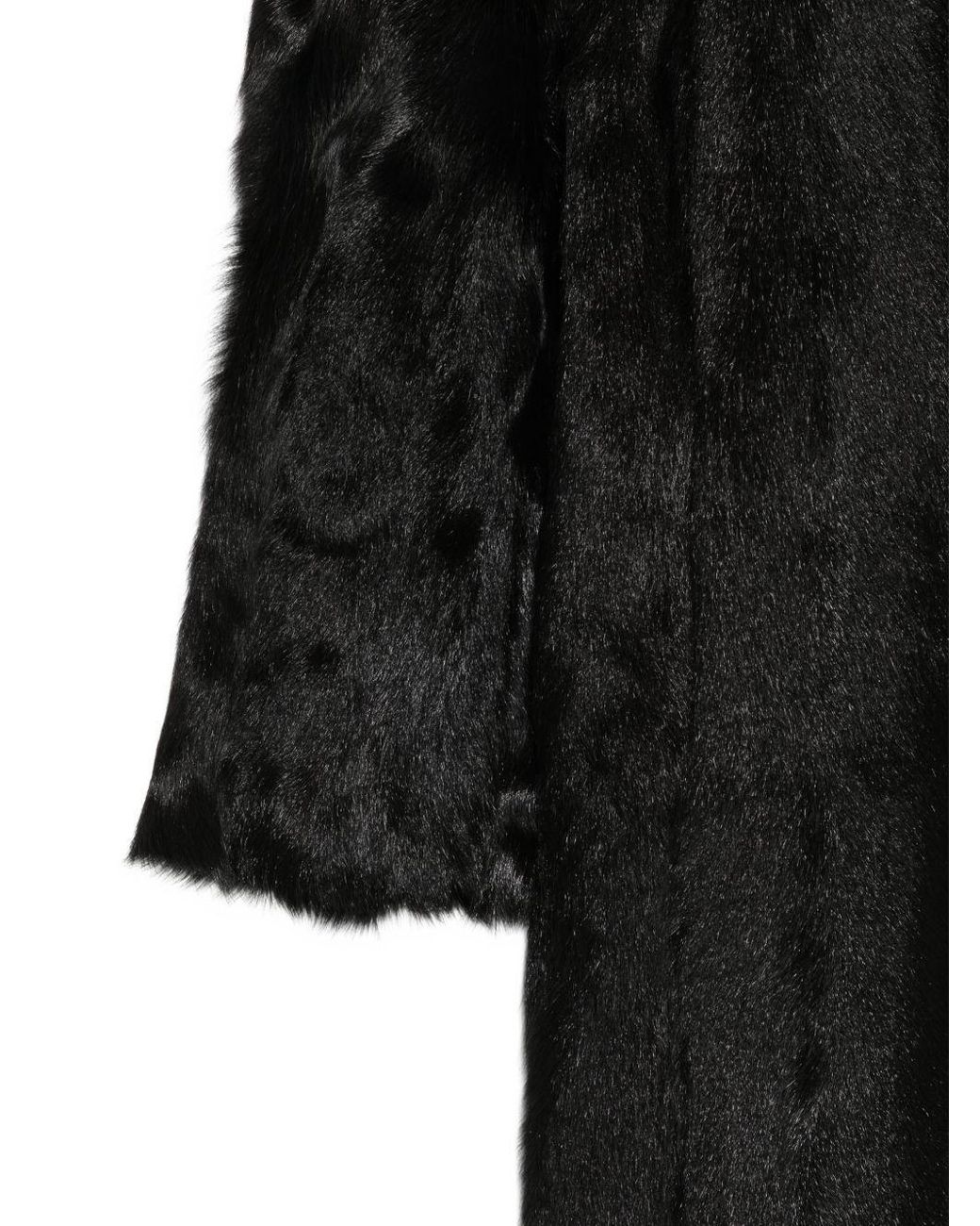 Jil Sander Black V-Neck Coat