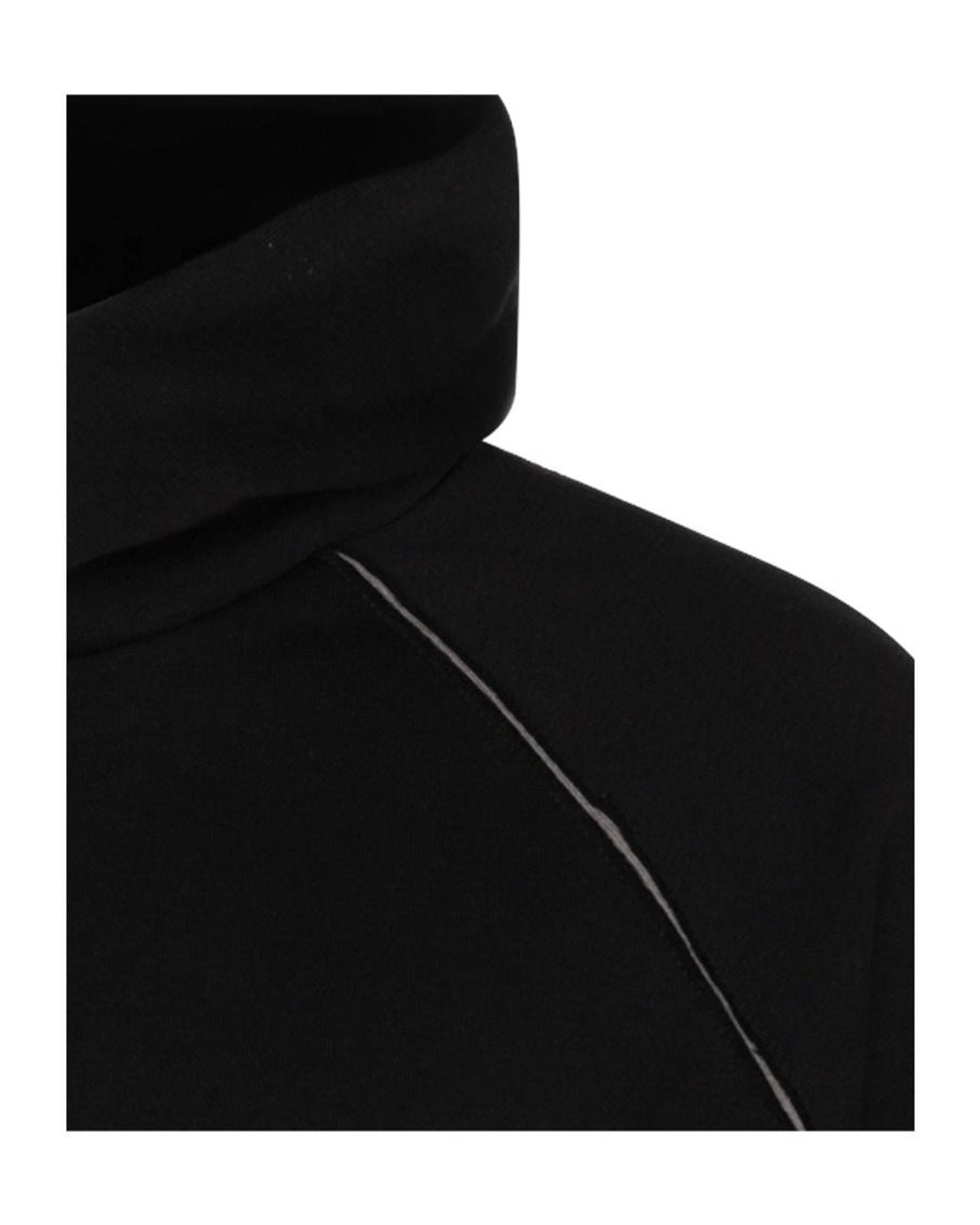 Thom Krom Black Raglan Hoodies for men