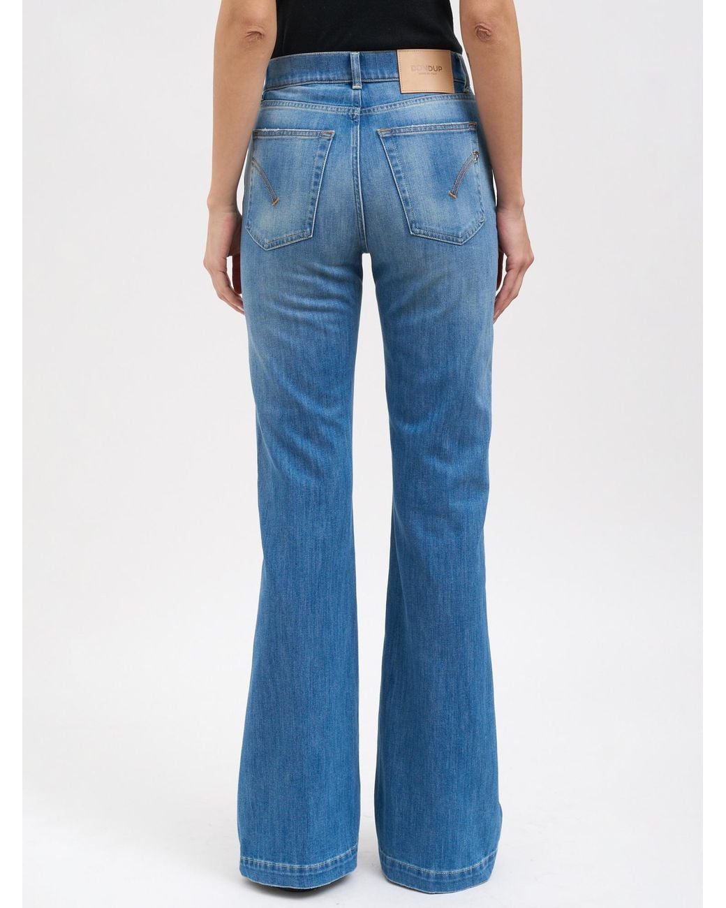 Dondup Blue Olivia Bootcut Jeans