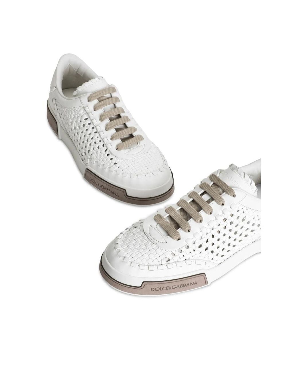 Dolce & Gabbana White Dolce & Gabbana Trainers for men