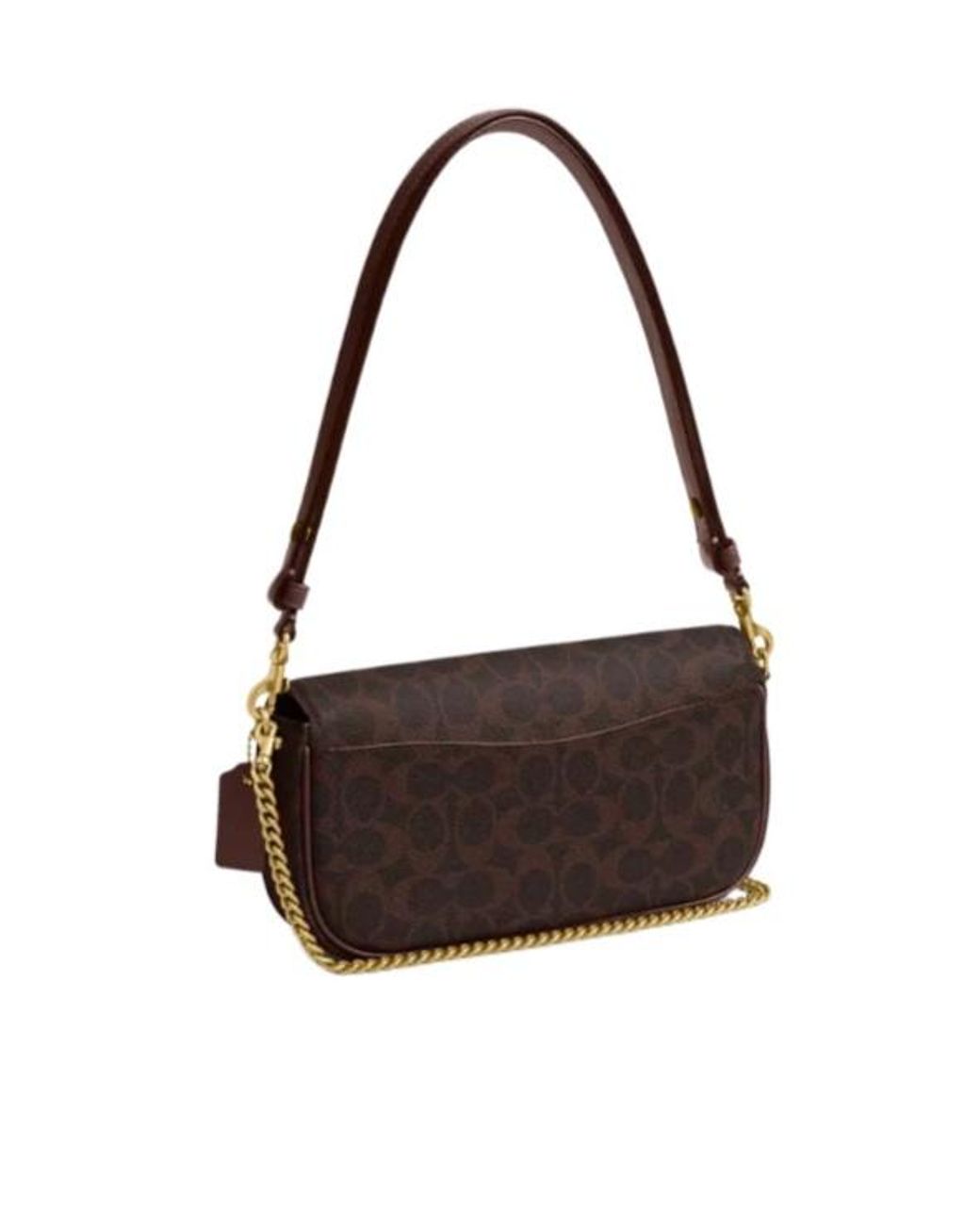 COACH Metallic Brook Signature Shoulder Bag