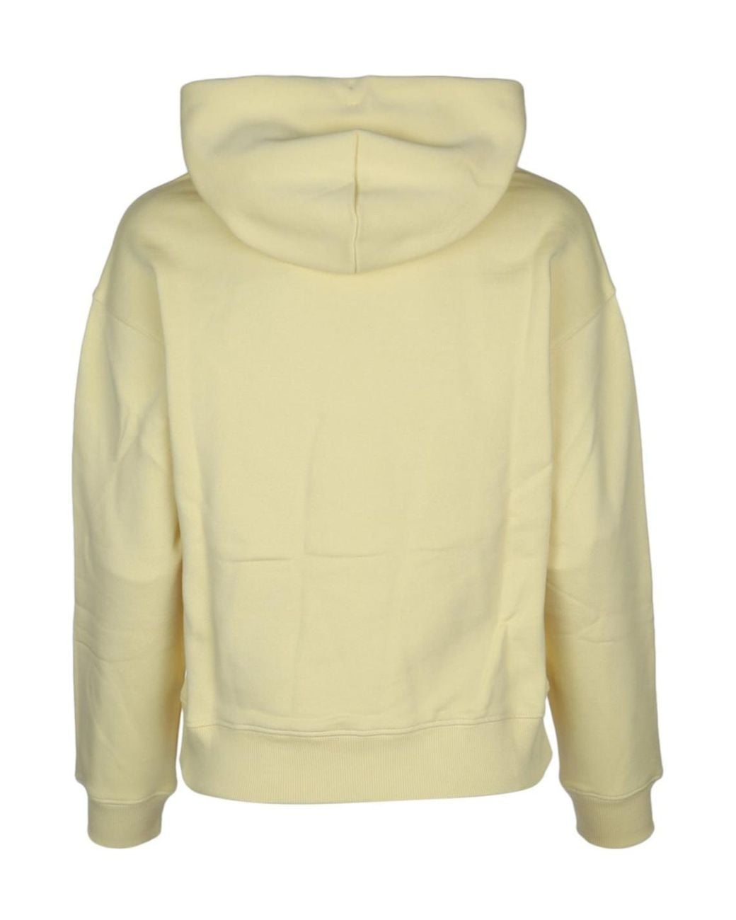Tommy Hilfiger Yellow Tommy Jeans Logo Embroidered Drawstring Hoodie