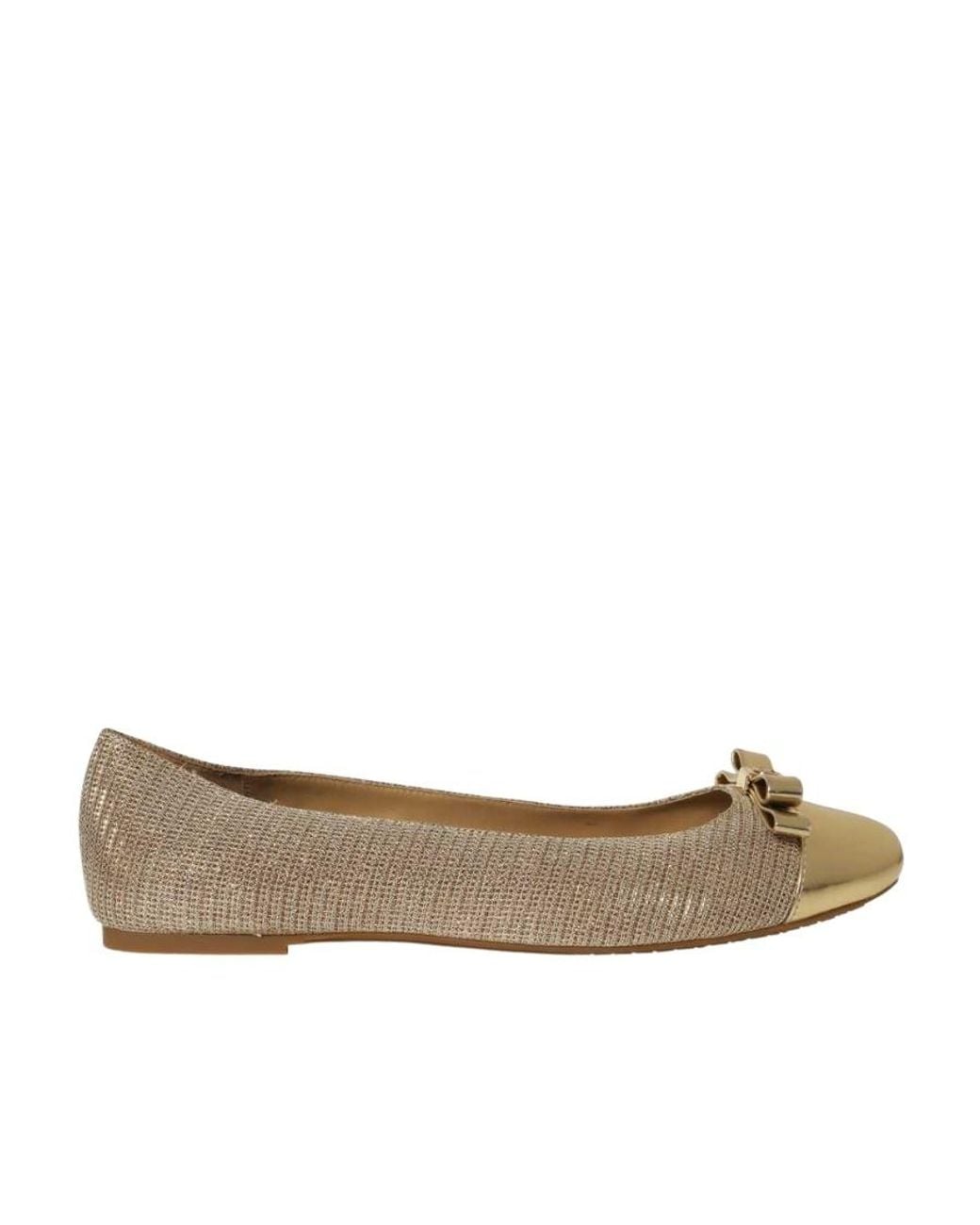 Michael Kors Multicolor Andrea Chain-Mesh Ballerina Shoes