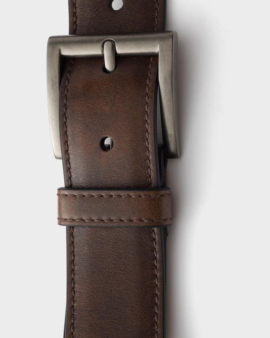 Prada Brown Leather Belt for men