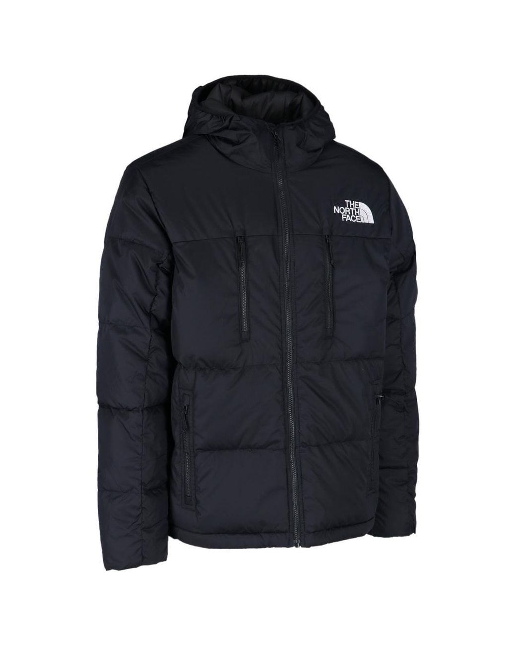 The North Face Blue Logo Embroidered Zip-Up Jacket for men