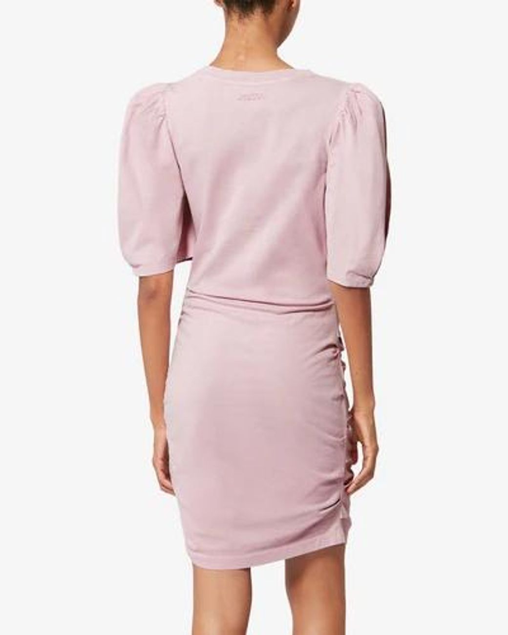 Isabel Marant Pink Isabel Marant Étoile Mylda Gathered Mini Dress