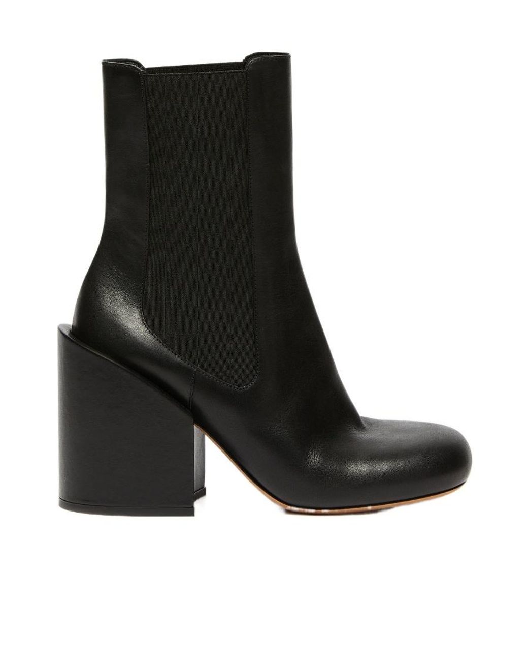 Sportmax Black Etra Heeled Ankle Boots