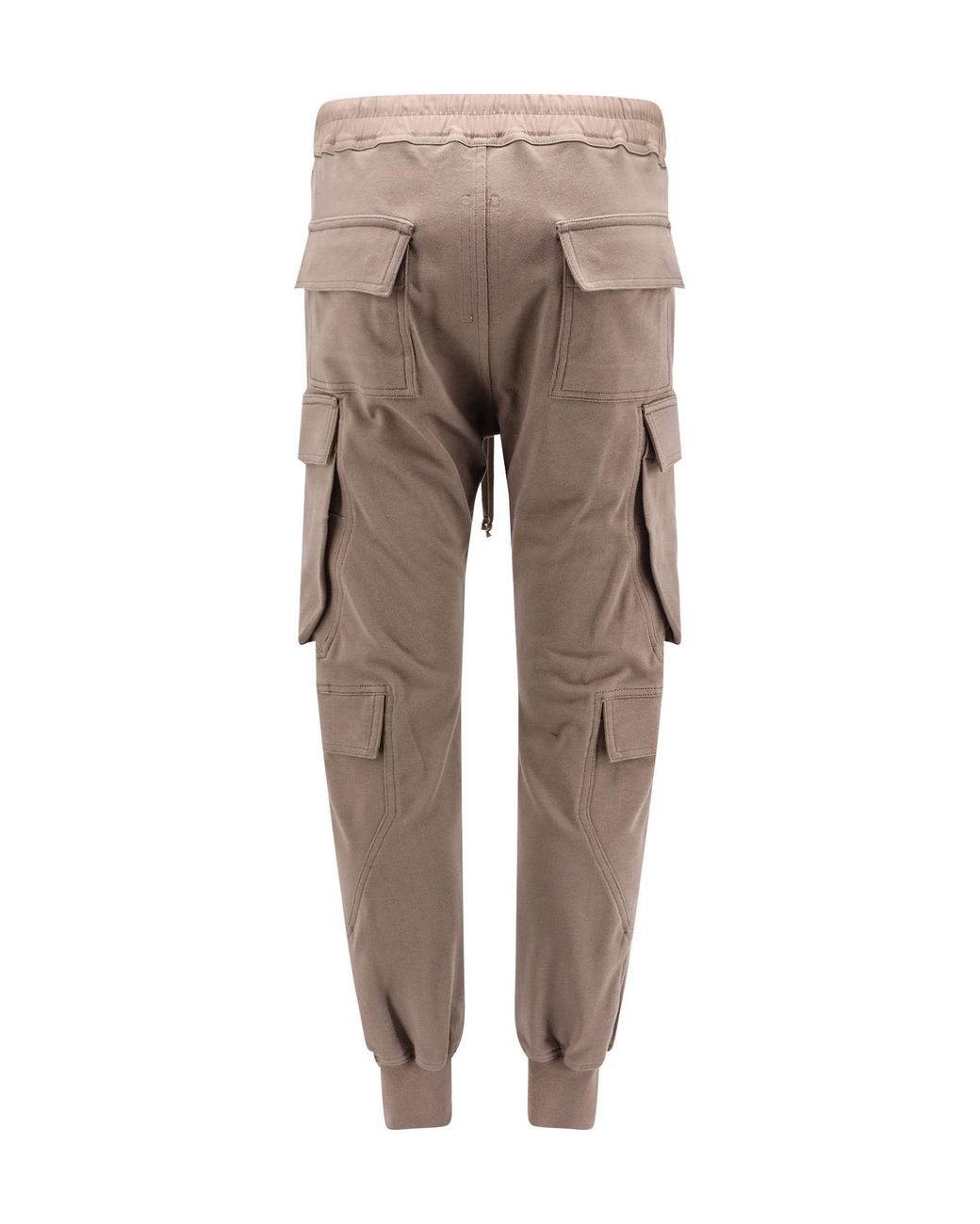 Rick Owens Natural Mastodon Megacargo Trousers for men
