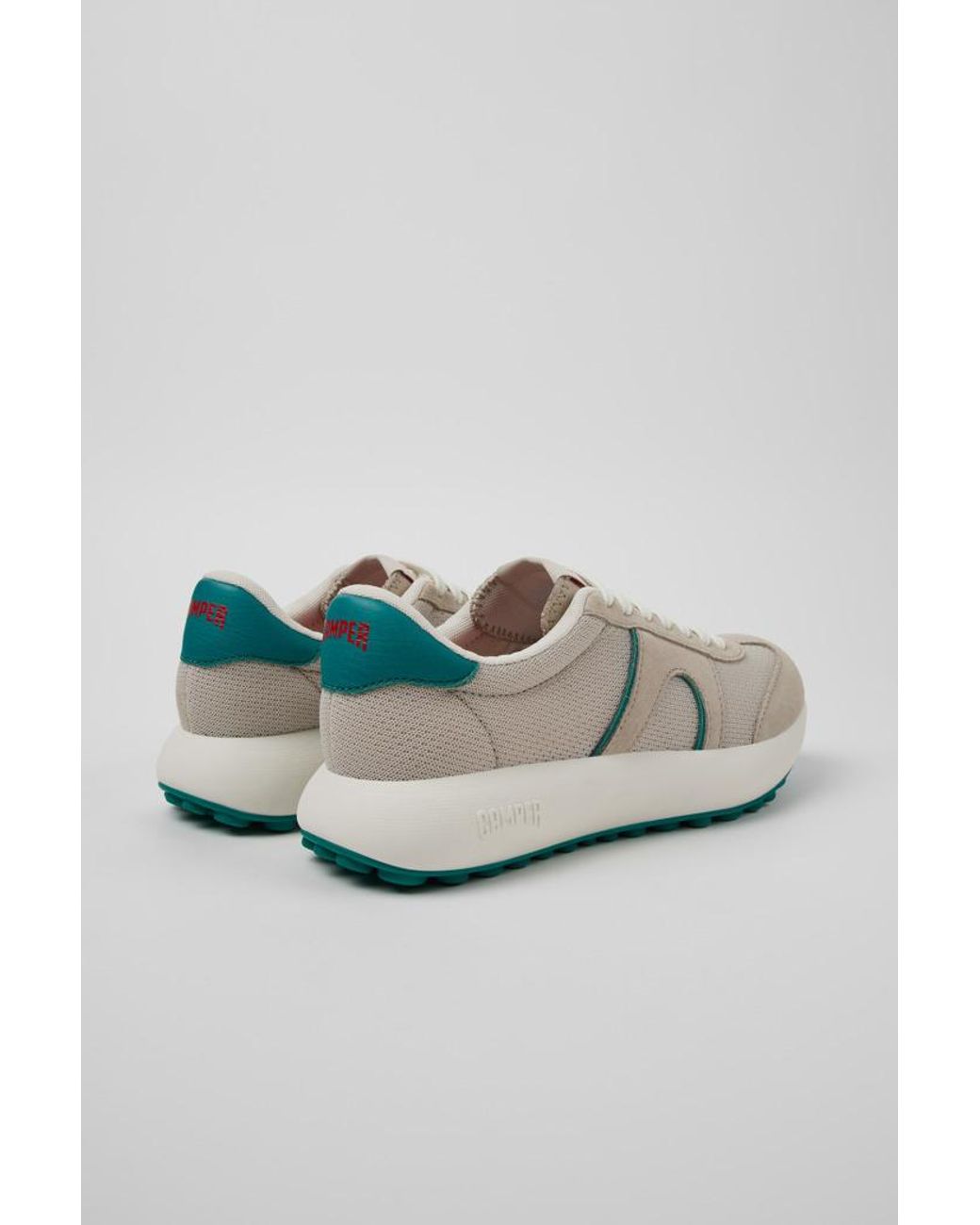 Camper Gray Suede Sneakers