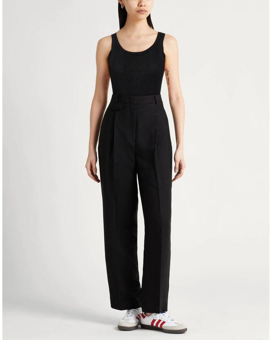 Max Mara Black Lightweight Knit Tops