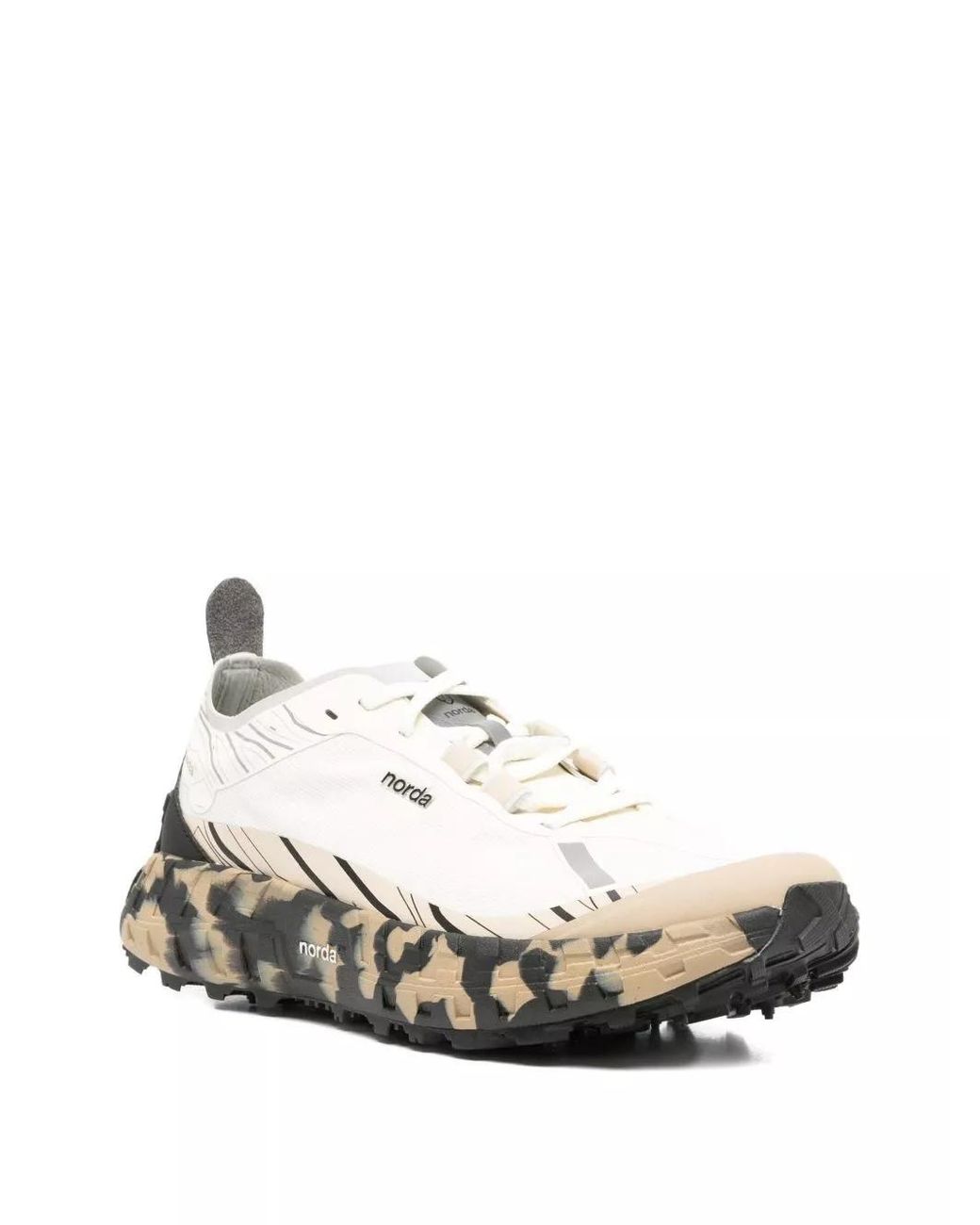 Norda White 001 Trail Sneakers