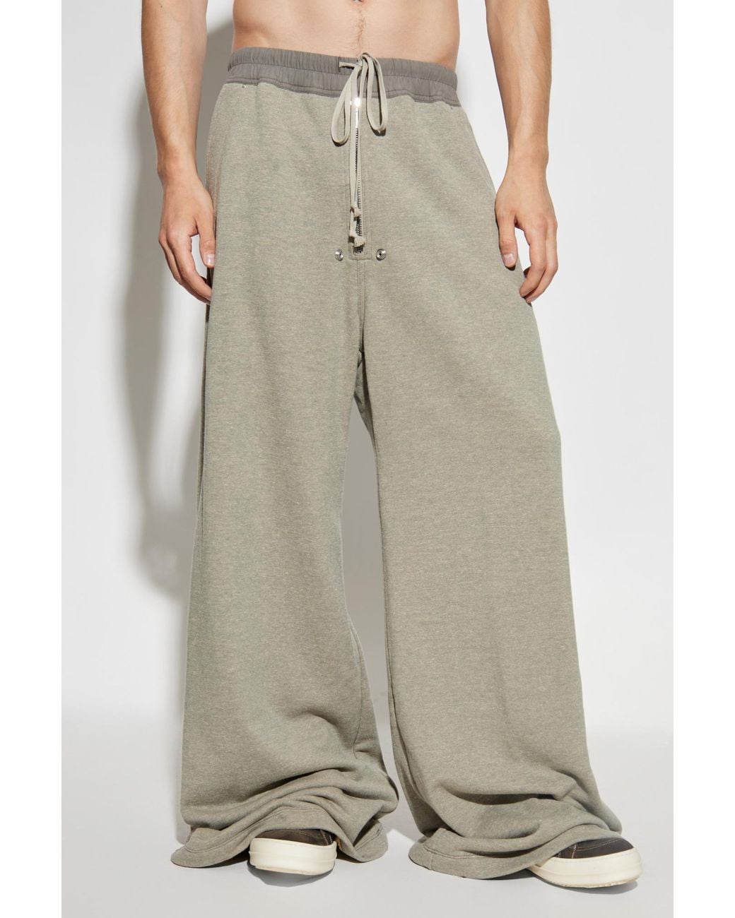 Rick Owens Gray Sweatpants for men