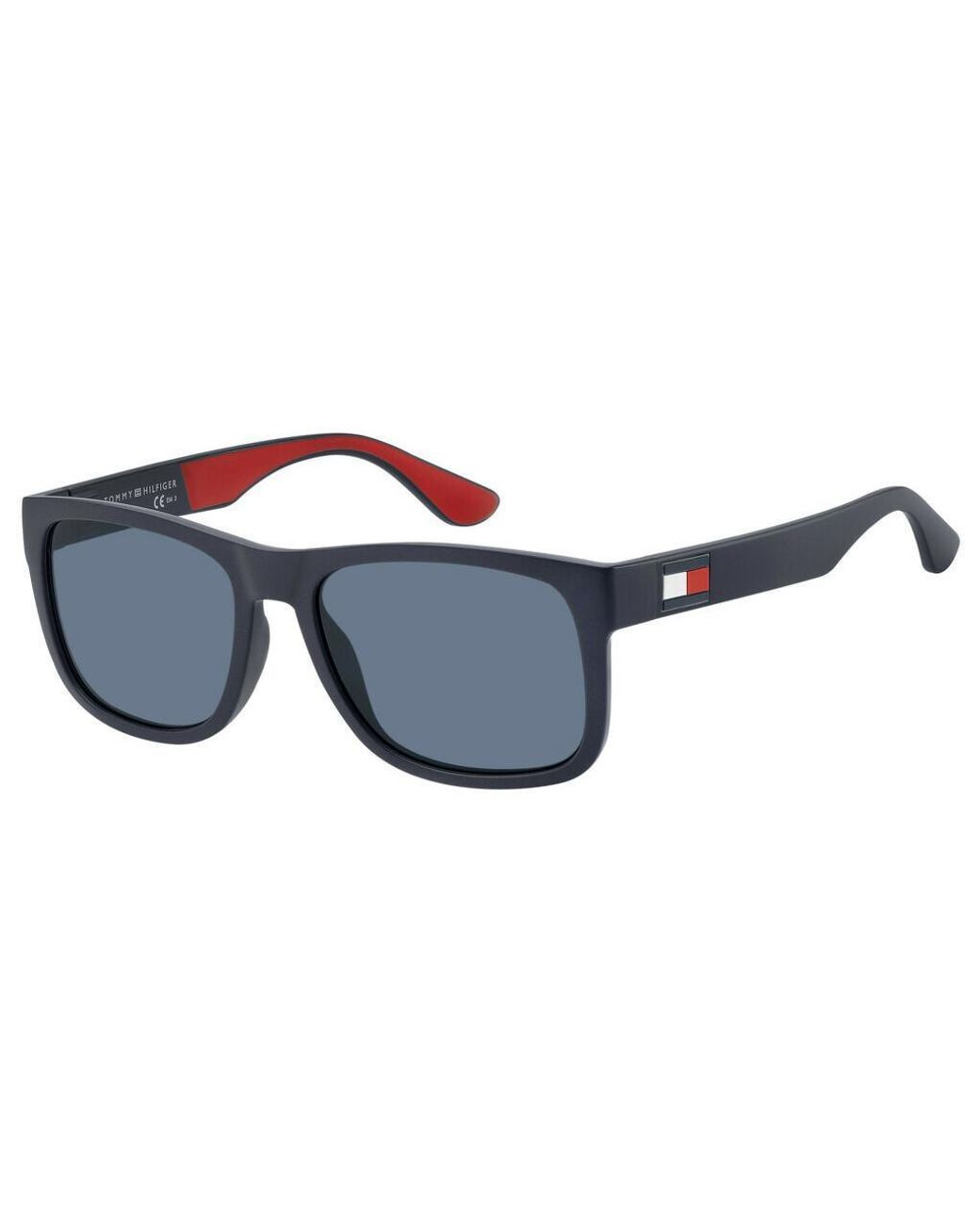 Tommy Hilfiger Blue Square Frame Sunglasses for men