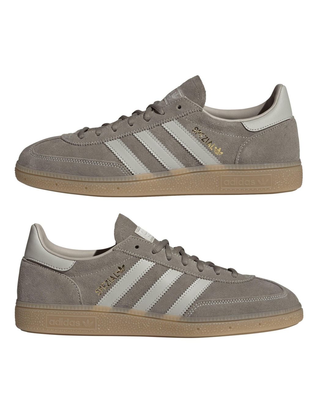 Adidas Originals Brown Suede Casual Sneakers for men